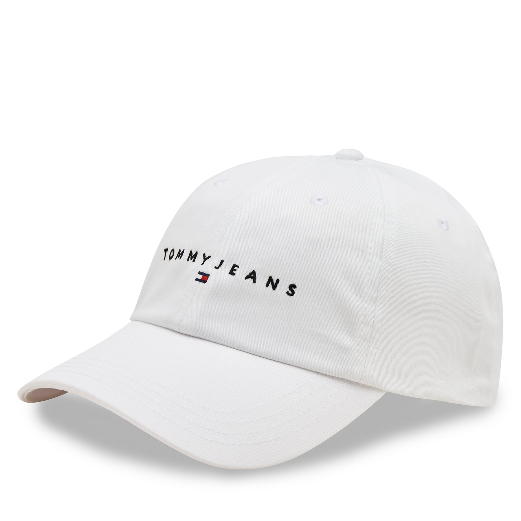 Cap Tommy Jeans Tjm Linear Logo 6-Panel Cap AM0AM12894 Weiß Cap Tommy Jeans Tjm Linear Logo 6-Panel Cap AM0AM12894 Weiß von Tommy Jeans