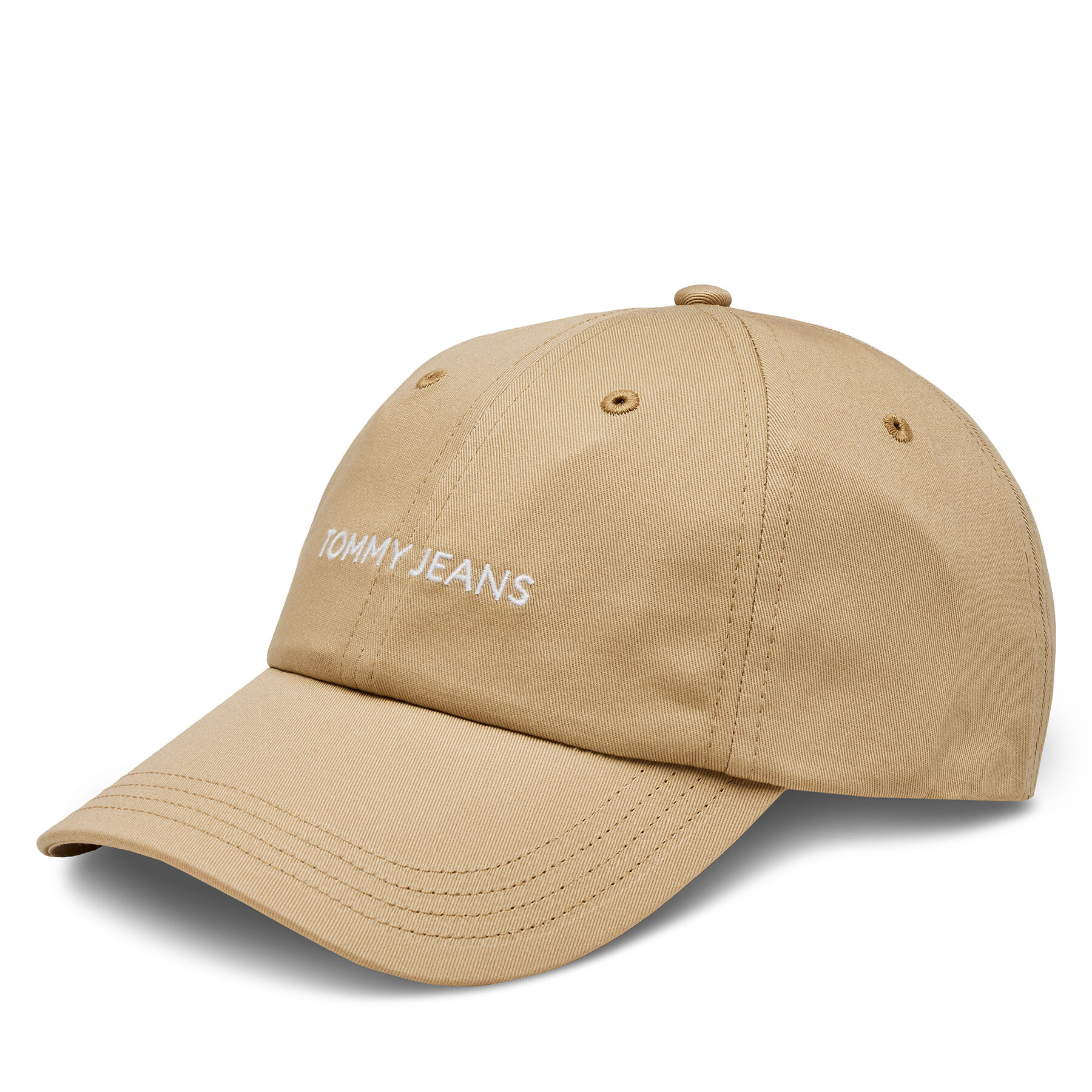 Cap Tommy Jeans Tjm Linear Logo Cap AM0AM12024 Tawny Sand AB0 von Tommy Jeans