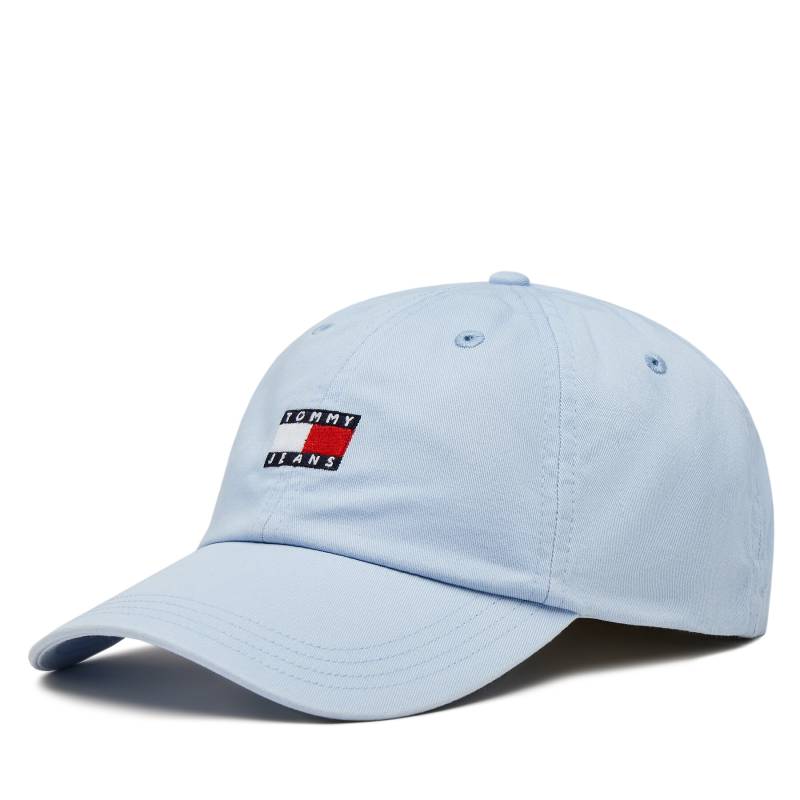 Cap Tommy Jeans Tjw Heritage Cap AW0AW15848 Breezy Blue C1O von Tommy Jeans