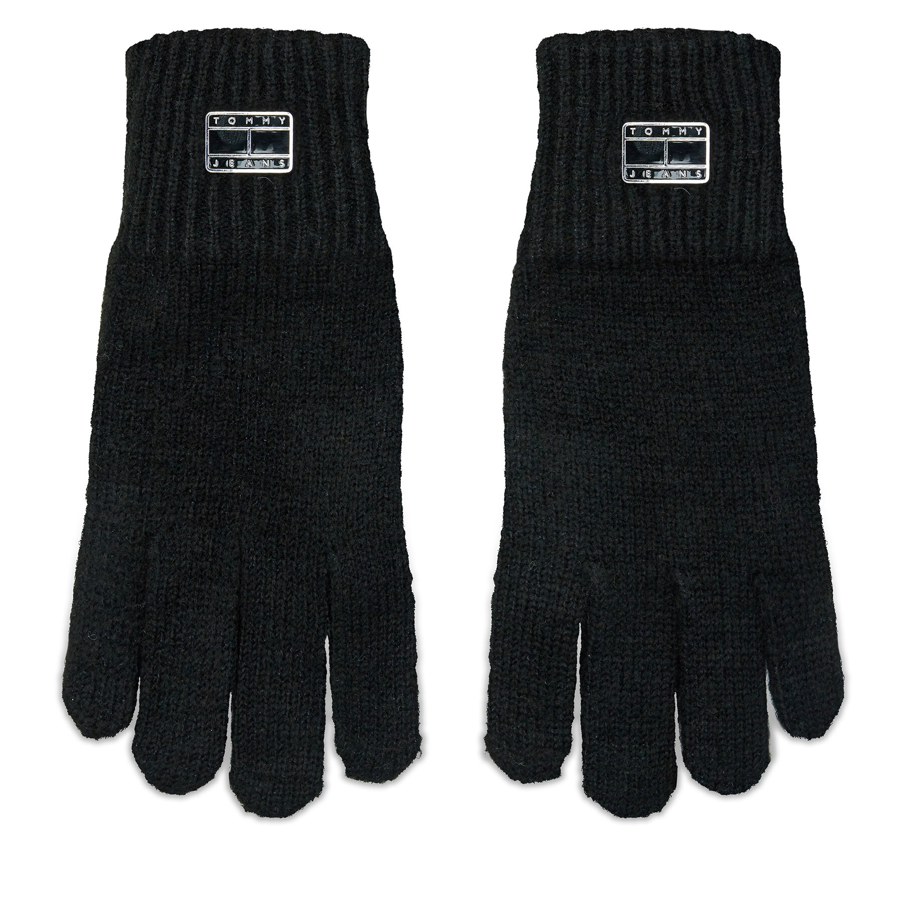 Damenhandschuhe Tommy Jeans Tjw Cosy Knit Gloves AW0AW15481 Black BDS