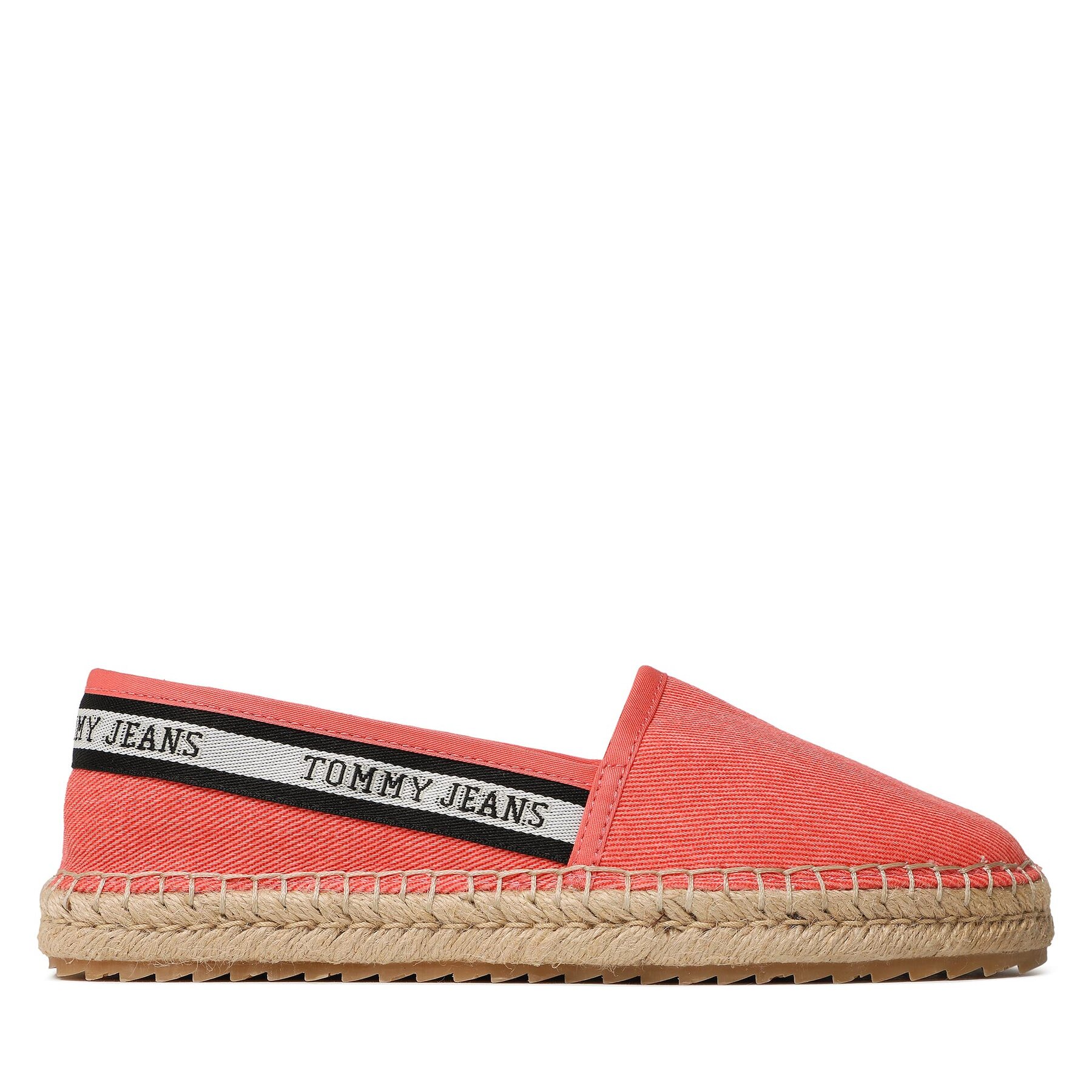 Espadrilles Tommy Jeans Tjw Flatform Webbing Espadrille EN0EN02362 Santa Fe Sunset XKI von Tommy Jeans