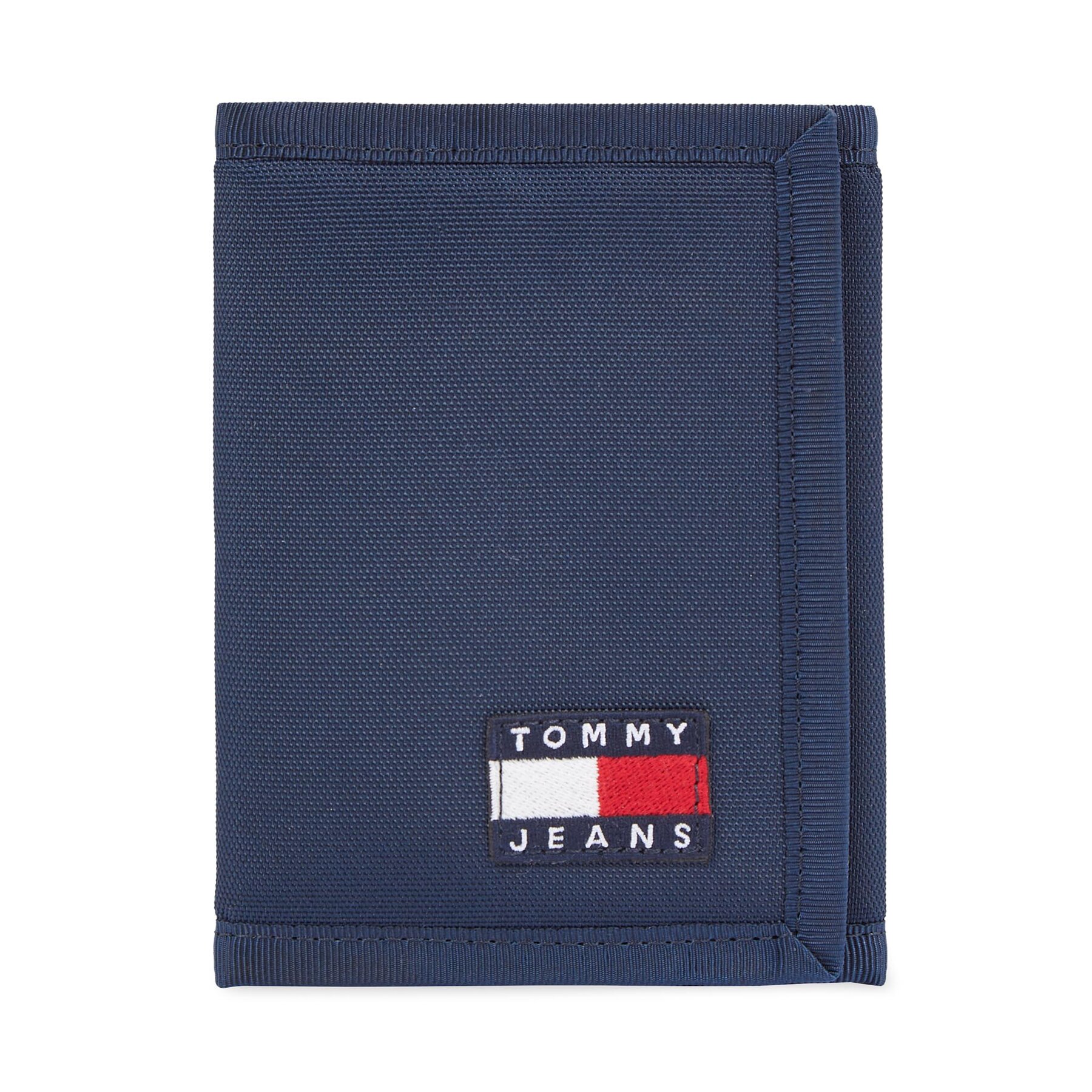 Große Herren Geldbörse Tommy Jeans Tjm Ess Daily Nylon Trifold AM0AM12083 Dark Night Navy C1G von Tommy Jeans