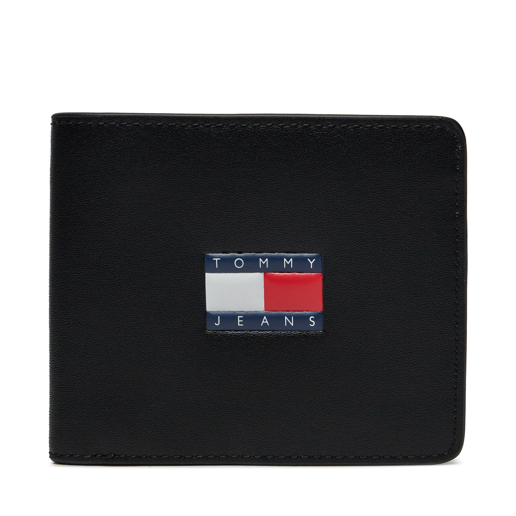 Große Herren Geldbörse Tommy Jeans Tjm Heritage Leather Cc Wallet AM0AM12082 Black BDS von Tommy Jeans