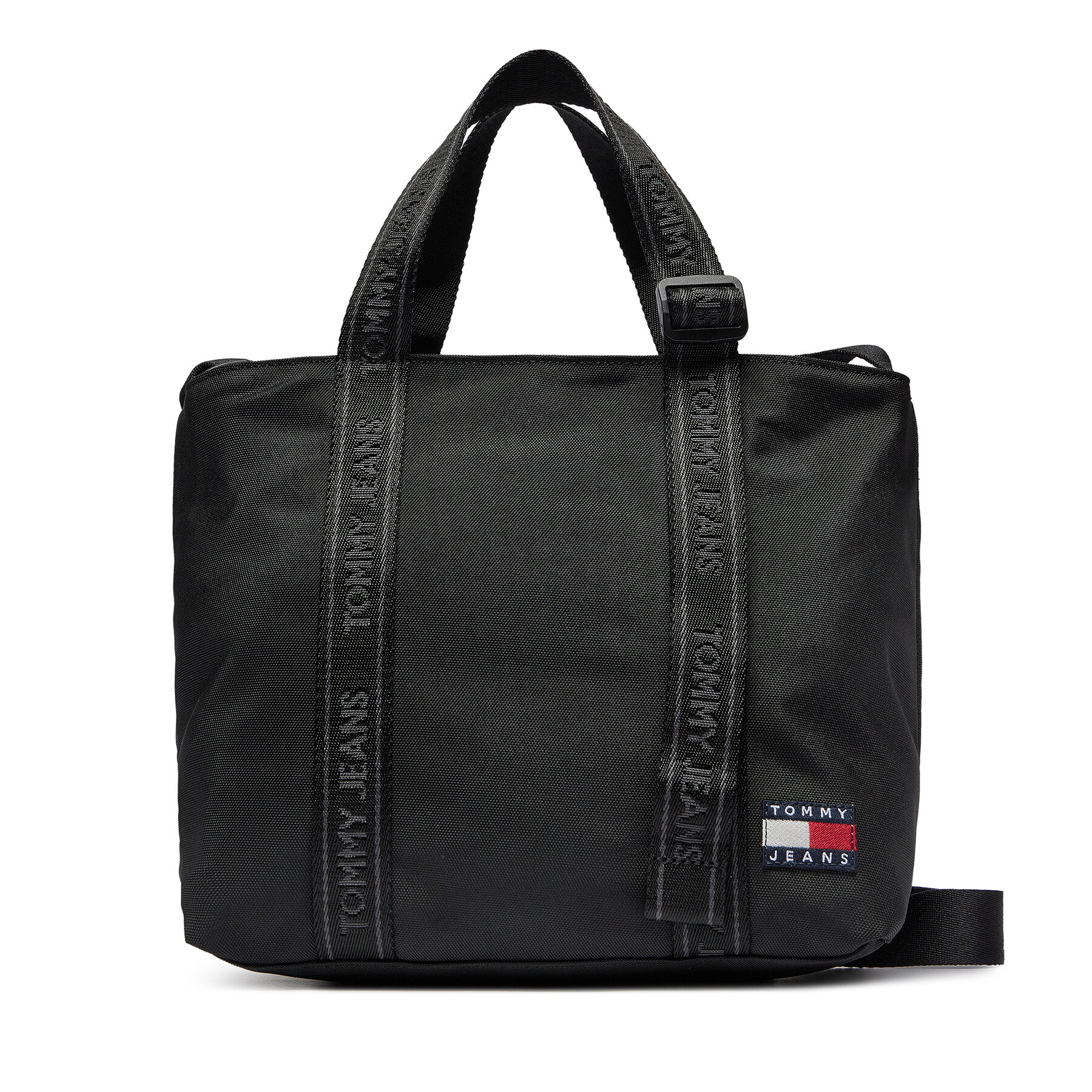 Handtasche Tommy Jeans Tjw Ess Daily Mini Tote AW0AW16277 Schwarz von Tommy Jeans