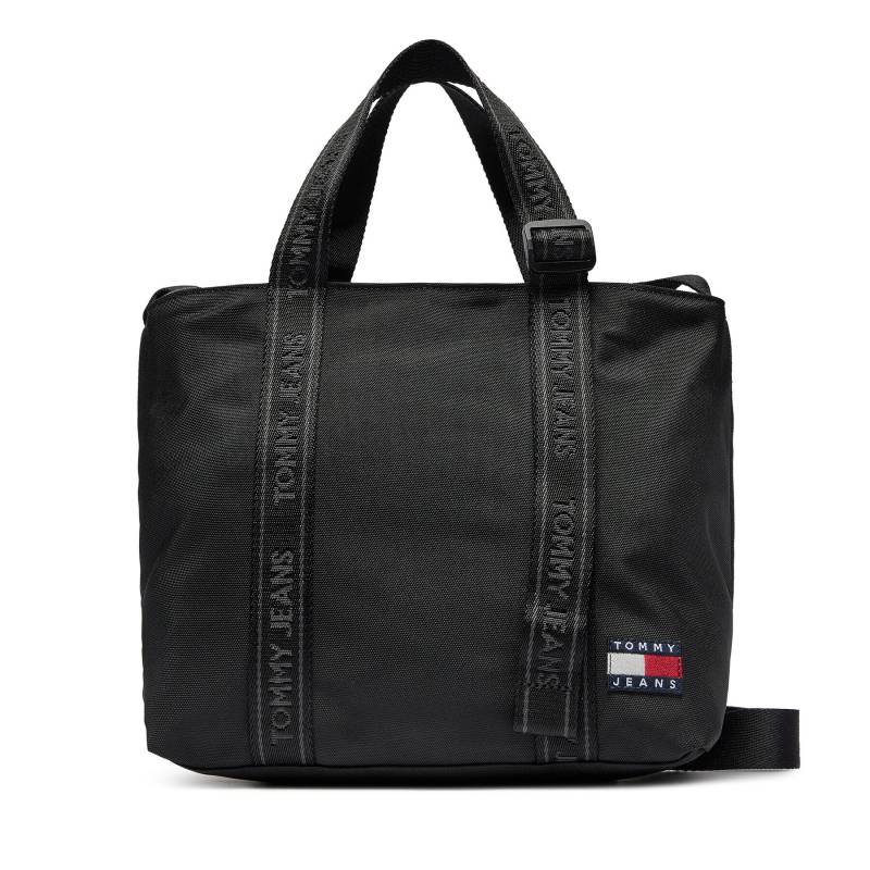 Handtasche Tommy Jeans Tjw Ess Daily Mini Tote AW0AW16277 Schwarz von Tommy Jeans