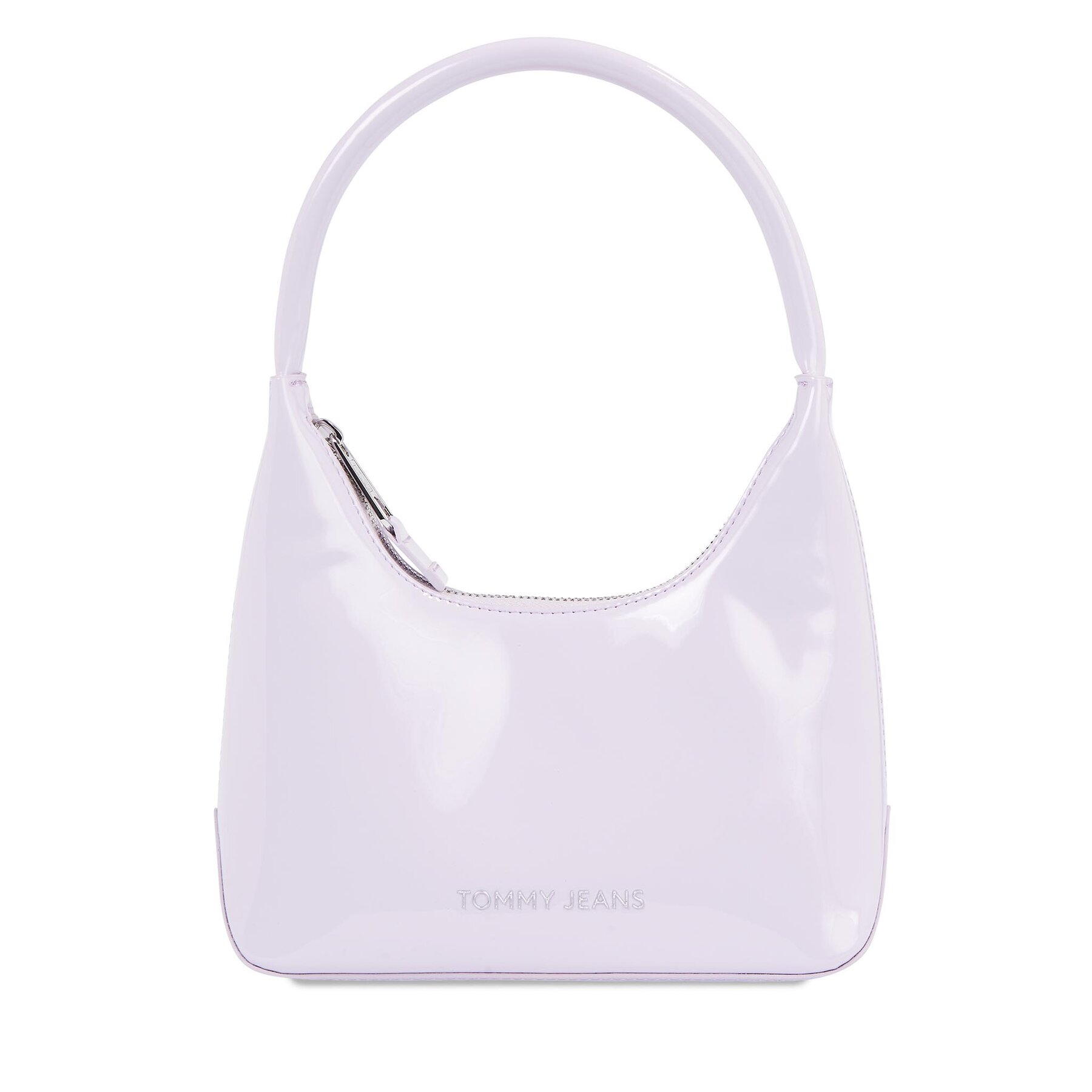 Handtasche Tommy Jeans Tjw Ess Must Shoulder Bag Patent AW0AW16136 Lavender Flower W06 von Tommy Jeans