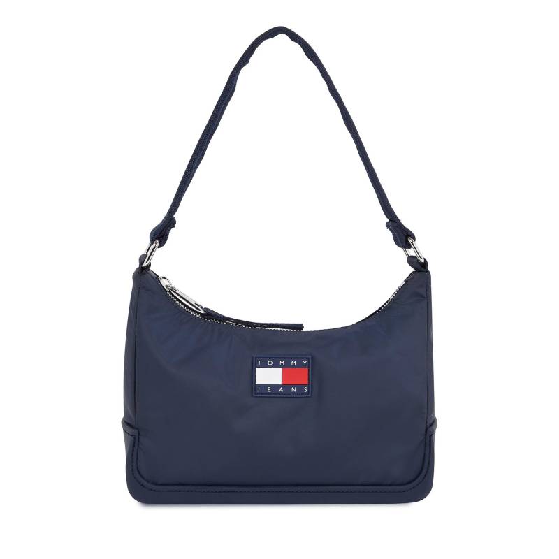 Handtasche Tommy Jeans Tjw Uncovered Shoulder Bag AW0AW15949 Dunkelblau von Tommy Jeans