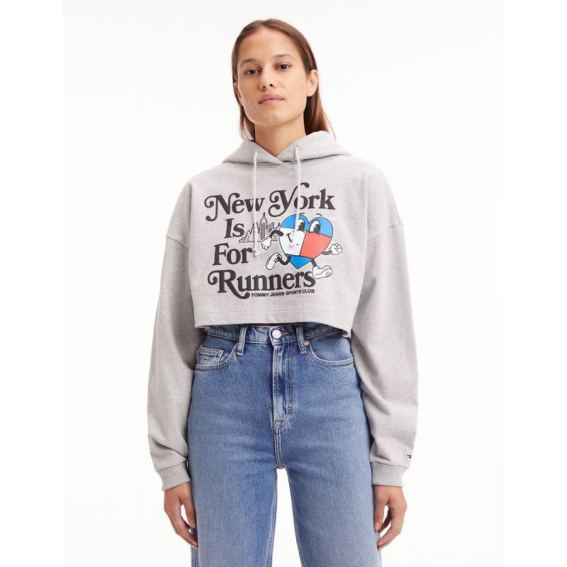 Kapuzensweatshirt, Print vorne von Tommy Jeans