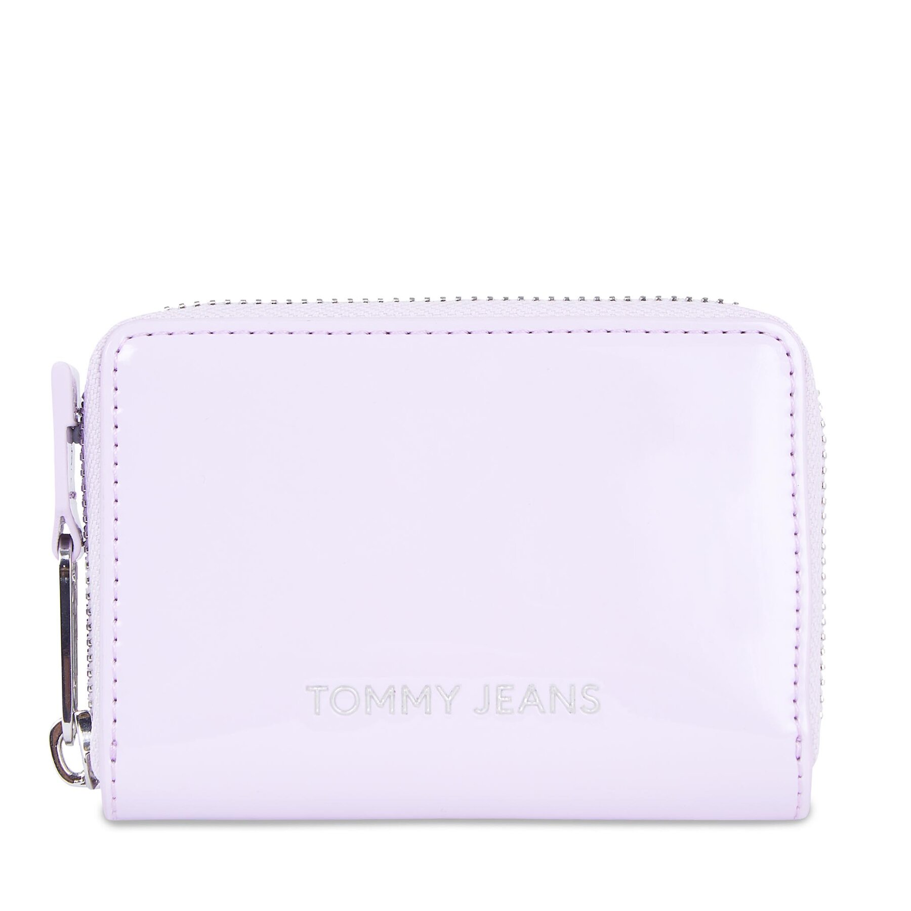 Kleine Damen Geldbörse Tommy Jeans Tjw Ess Must Small Za Patent AW0AW15935 Lavender Flower W06 von Tommy Jeans
