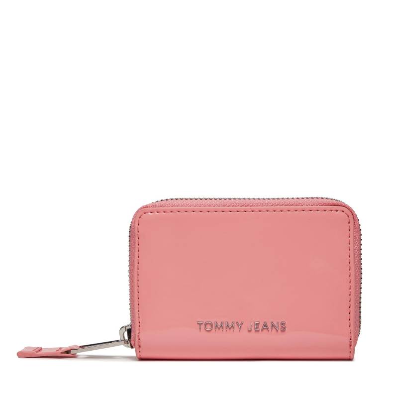 Kleine Damen Geldbörse Tommy Jeans Tjw Ess Must Small Za Patent AW0AW15935 Rosa von Tommy Jeans