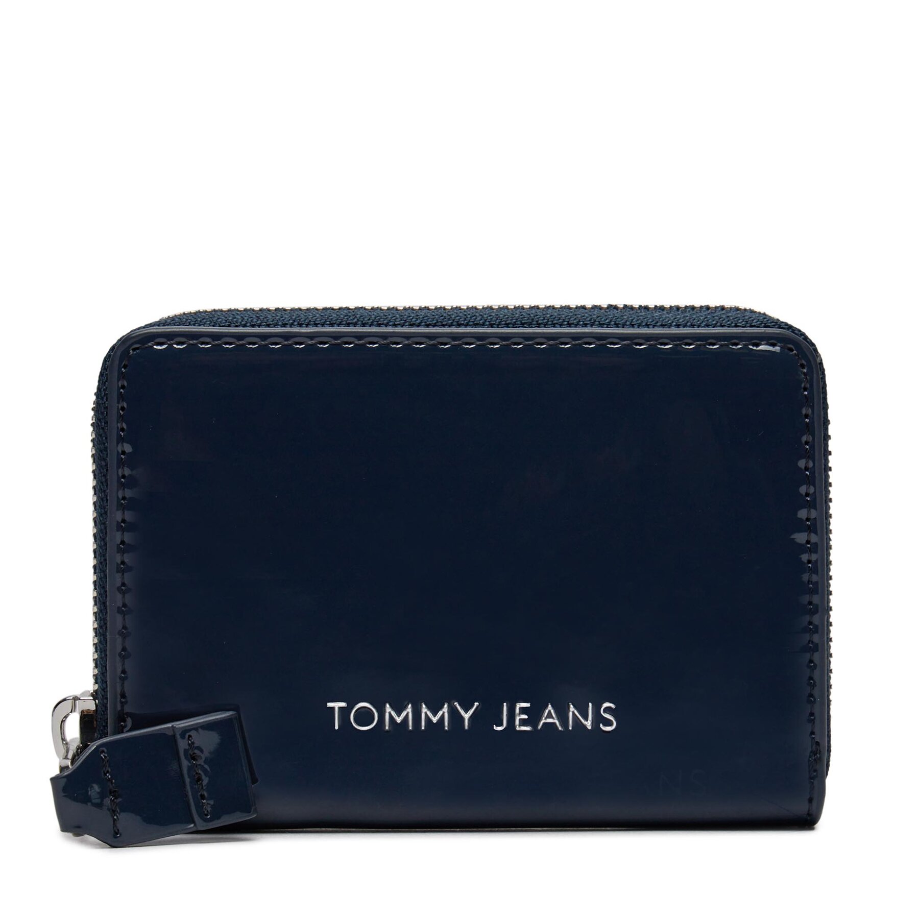 Kleine Damen Geldbörse Tommy Jeans Tjw Ess Must Small Za Patent AW0AW16142 Dark Night Navy C1G von Tommy Jeans