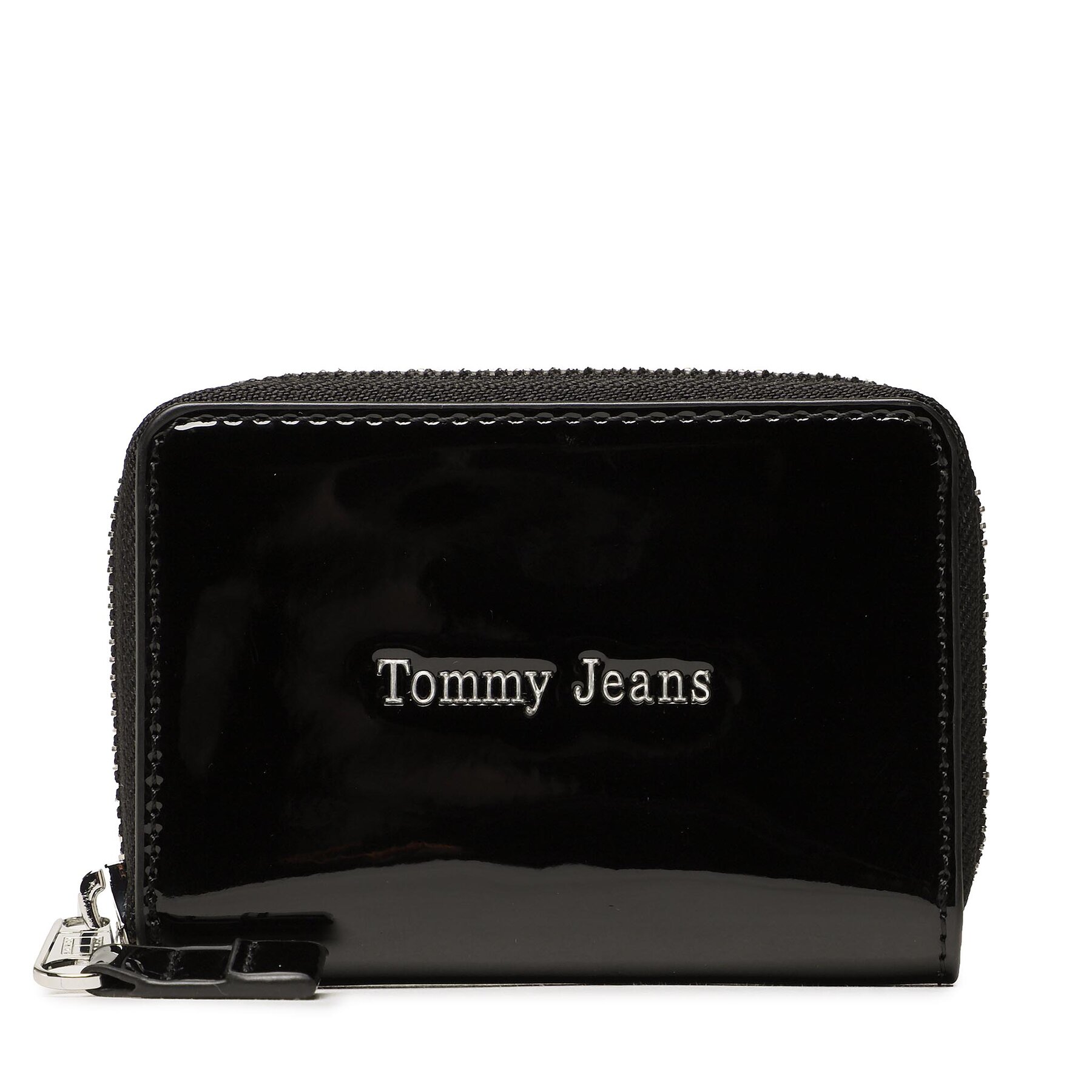 Kleine Damen Geldbörse Tommy Jeans Tjw Must Small Za Patent AW0AW14974 BDS von Tommy Jeans