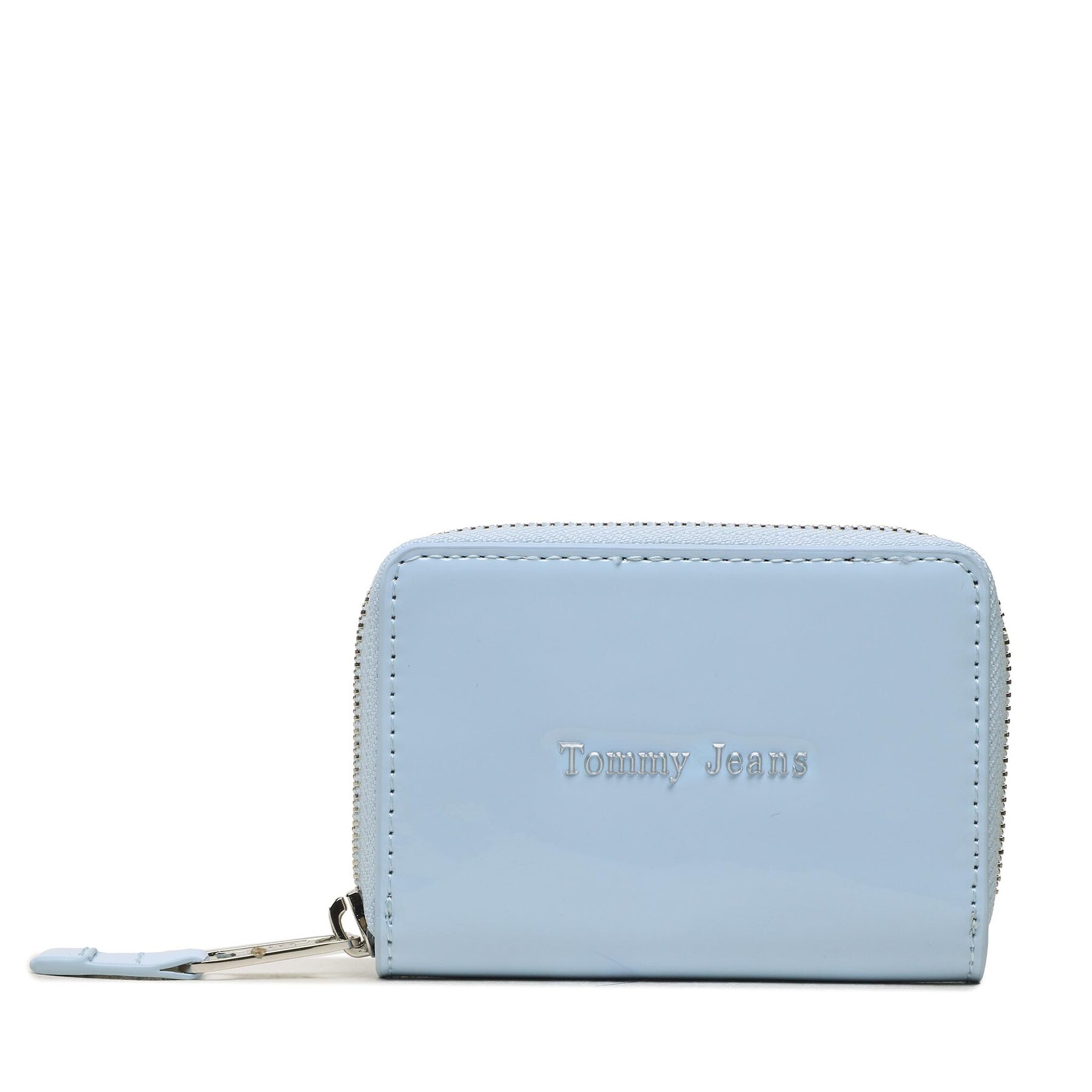 Kleine Damen Geldbörse Tommy Jeans Tjw Must Small Za Patent AW0AW14974 Blau von Tommy Jeans