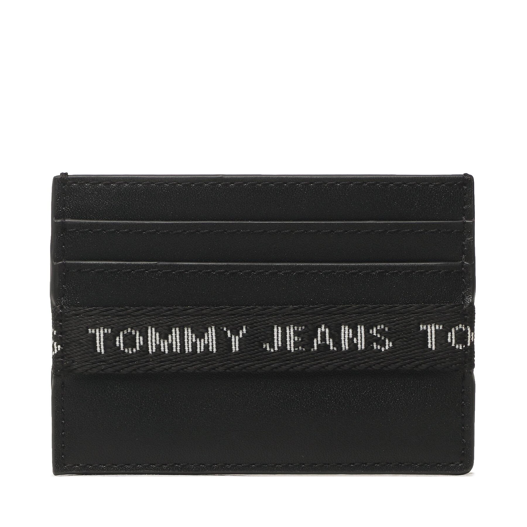 Kreditkartenetui Tommy Jeans Tjm Essential Leather Cc Holder AM0AM11219 BDS von Tommy Jeans