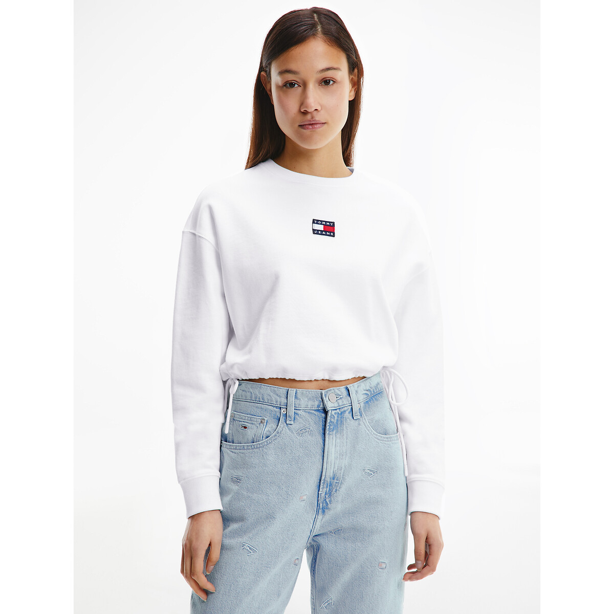 Kurzes Sweatshirt, Logo vorne von Tommy Jeans