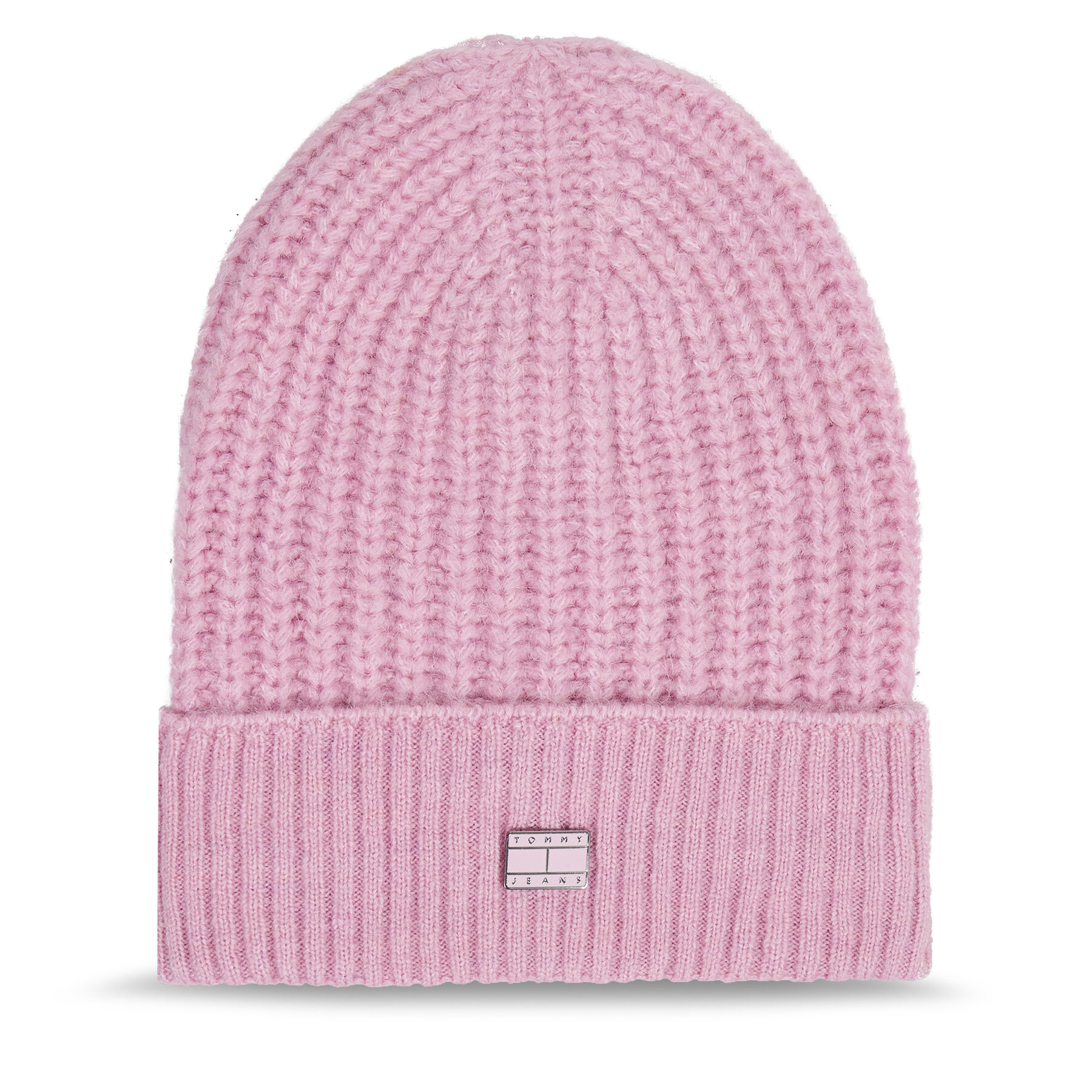 Mütze Tommy Jeans Tjw Cosy Knit Beanie AW0AW15462 French Orchid TOB von Tommy Jeans