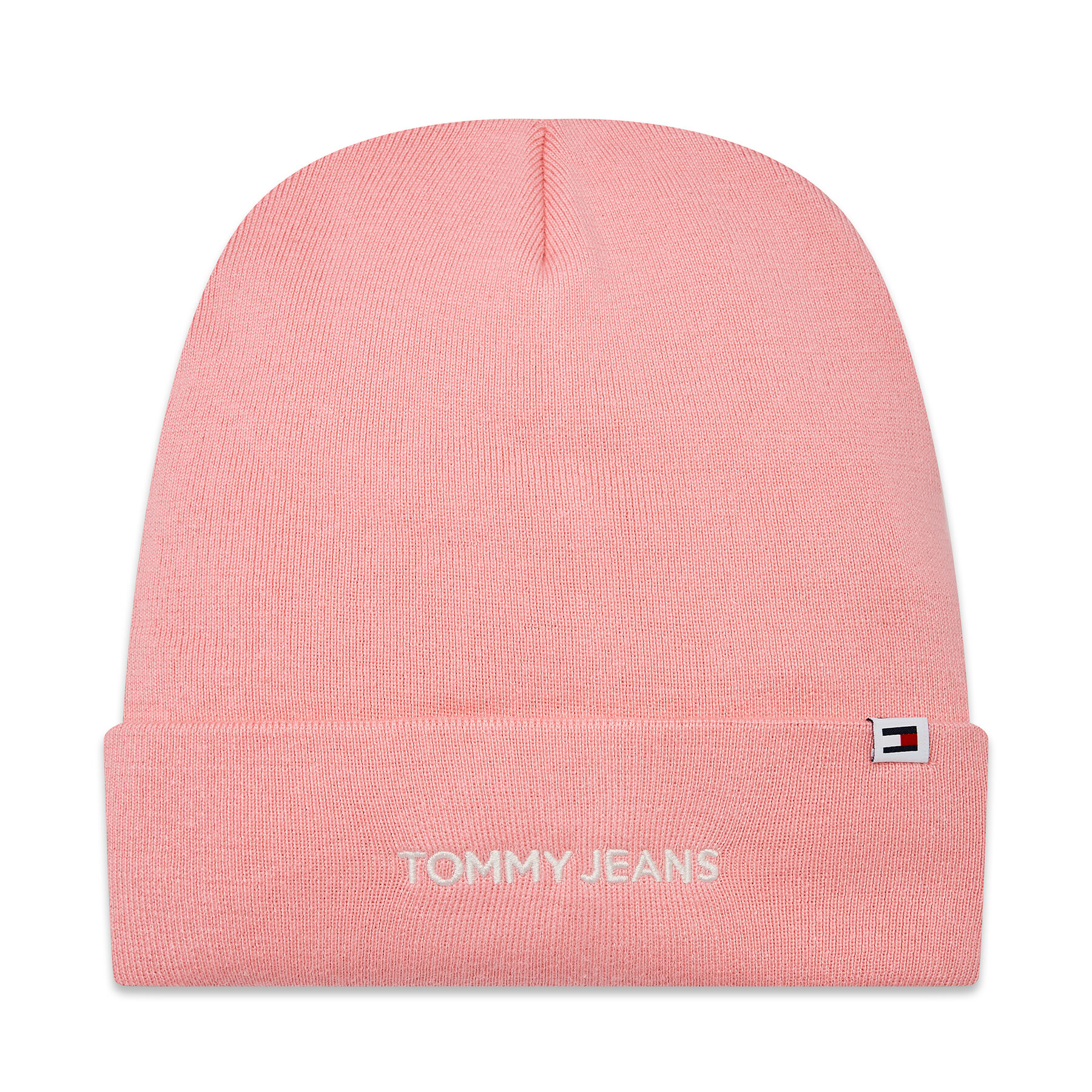 Mütze Tommy Jeans Tjw Linear Logo Beanie AW0AW15843 Ballet Pink THA von Tommy Jeans