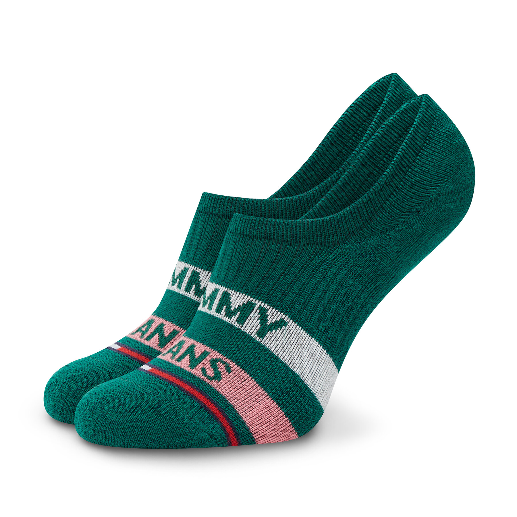 Niedrige Unisex Socken Tommy Jeans 701221225 Green 002 von Tommy Jeans