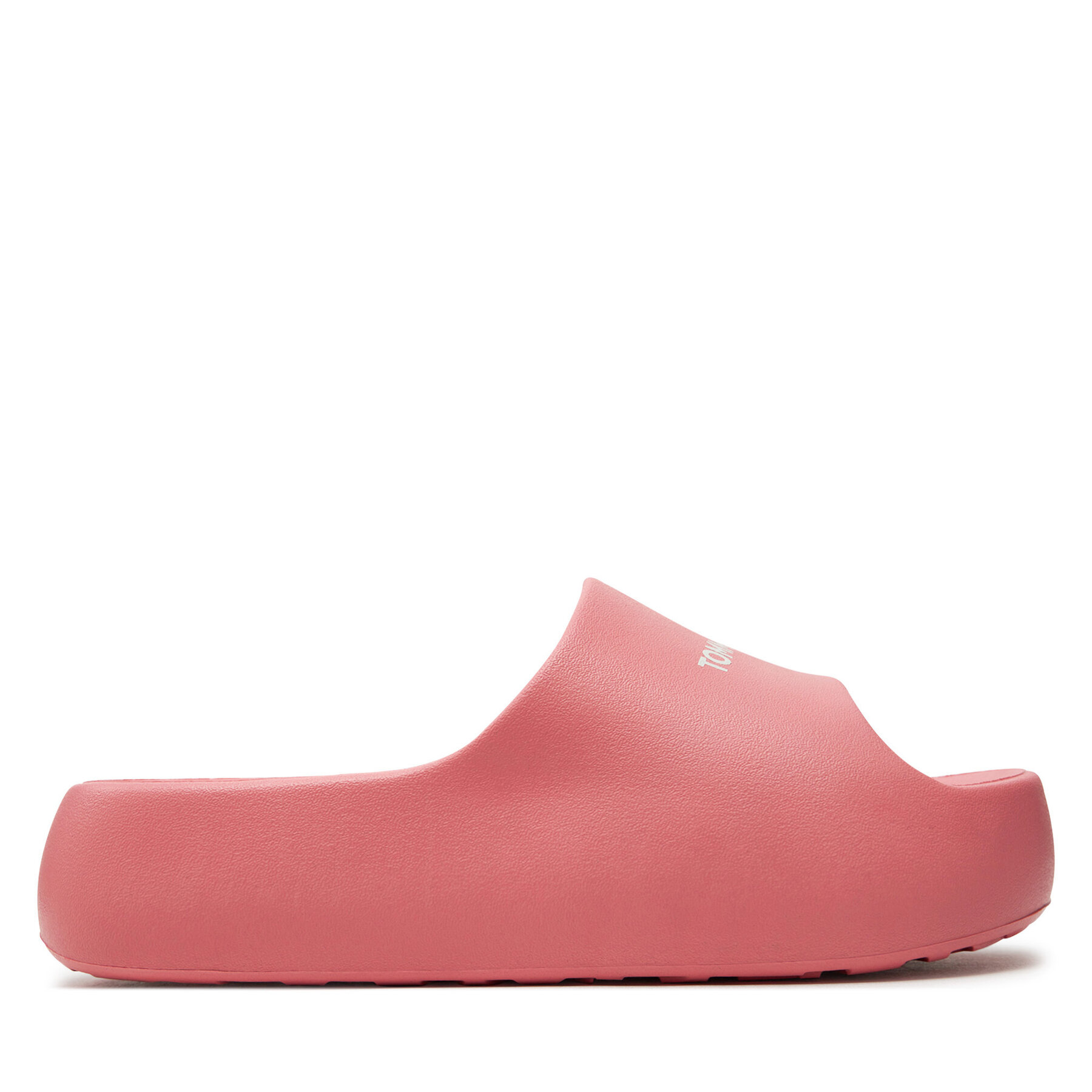 Pantoletten Tommy Jeans Tjw Chunky Flatform Slide EN0EN02454 Rosa von Tommy Jeans