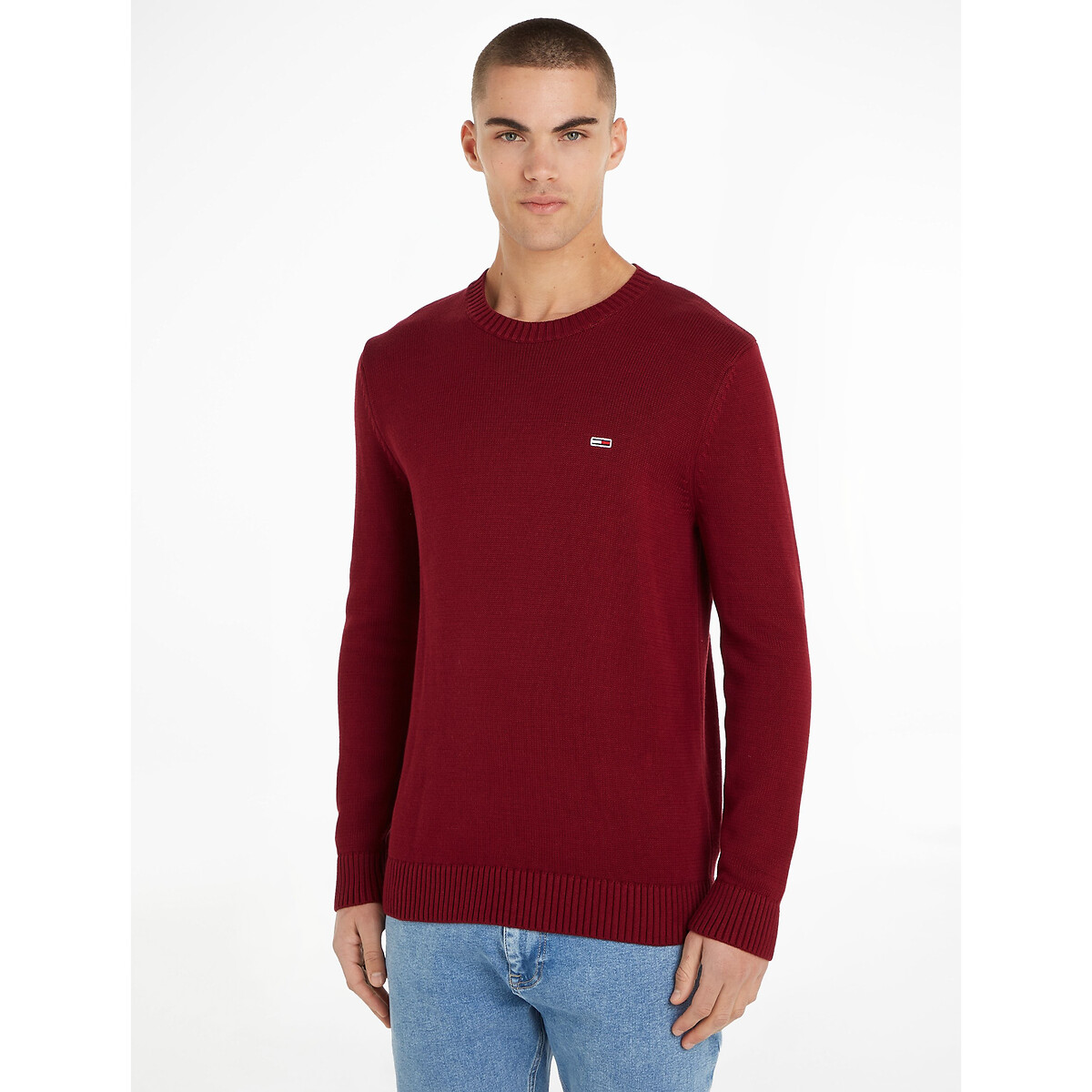 Pullover mit rundem Ausschnitt von Tommy Jeans