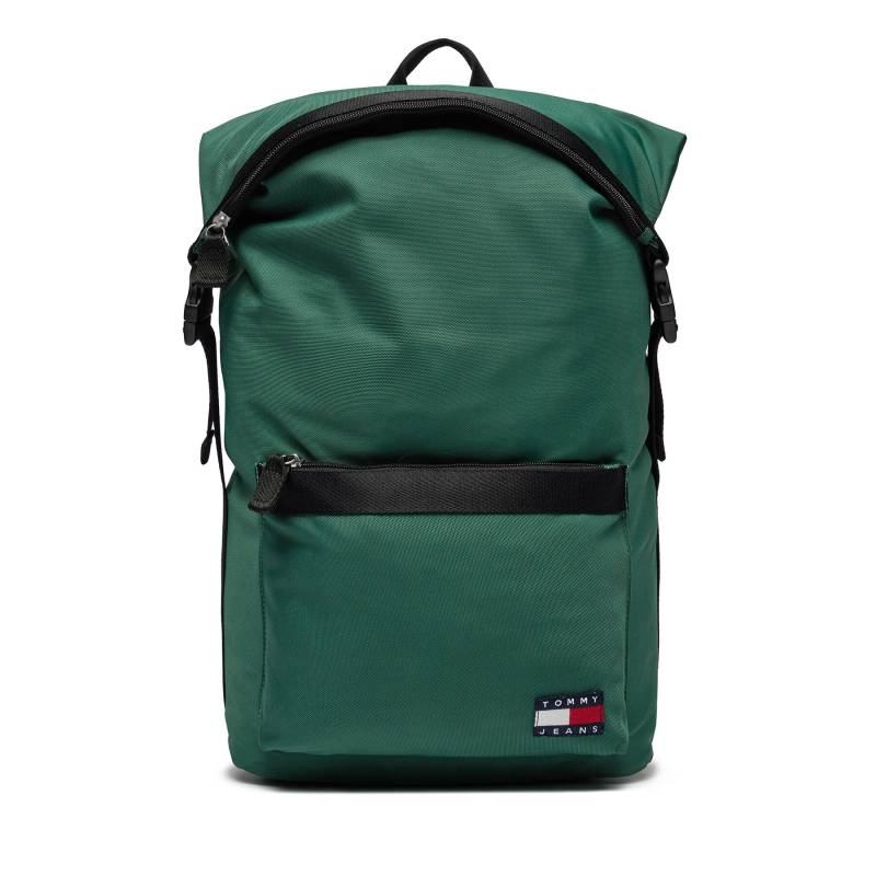 Rucksack Tommy Jeans Tjm Daily Rolltop Backpack AM0AM11965 Court Green L4L von Tommy Jeans