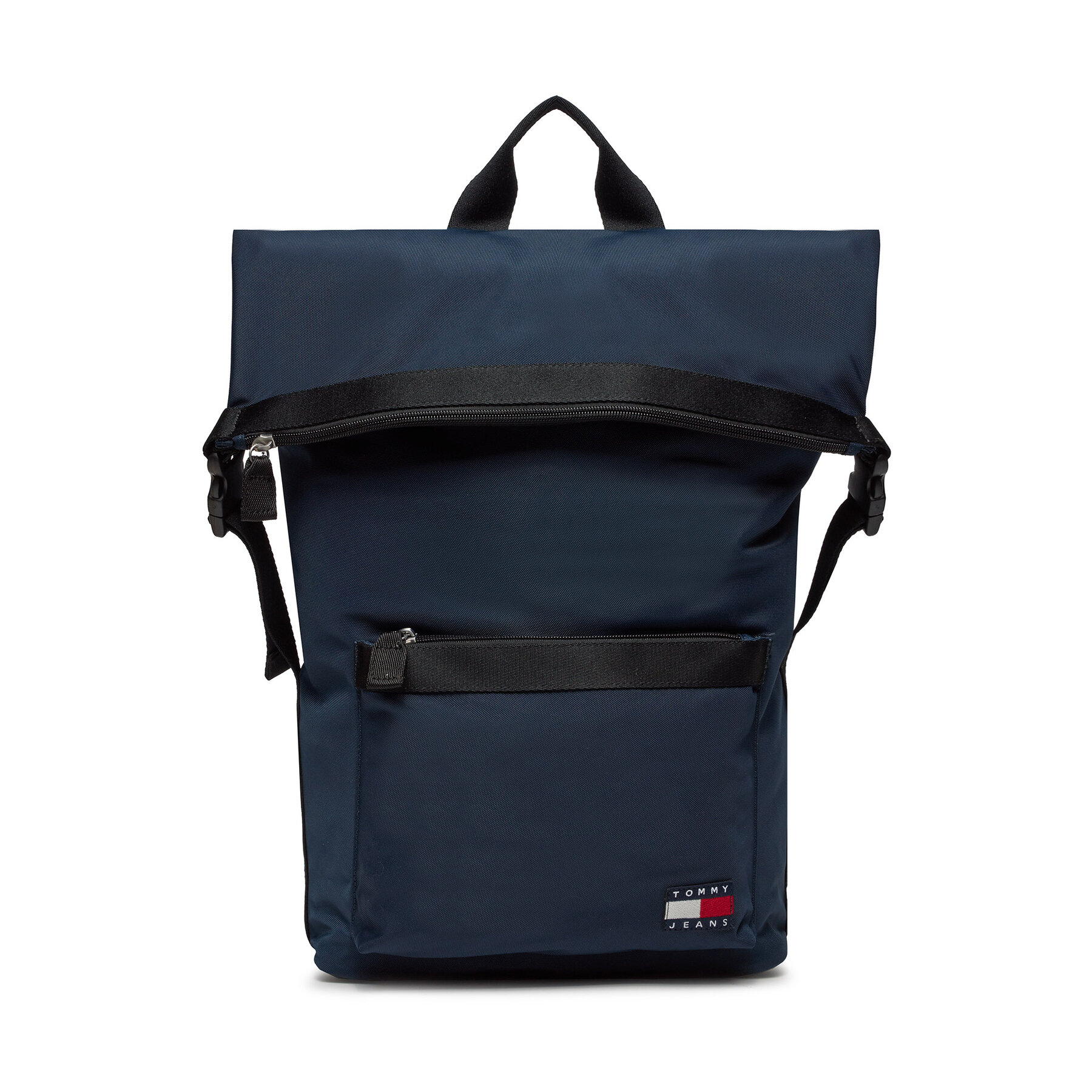 Rucksack Tommy Jeans Tjm Daily Rolltop Backpack AM0AM11965 Dark Night Navy C1G von Tommy Jeans