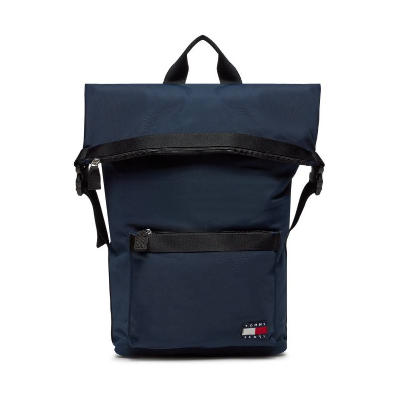 Rucksack Tommy Jeans Tjm Daily Rolltop AM0AM11965 Dark Night Navy C1G von Tommy Jeans