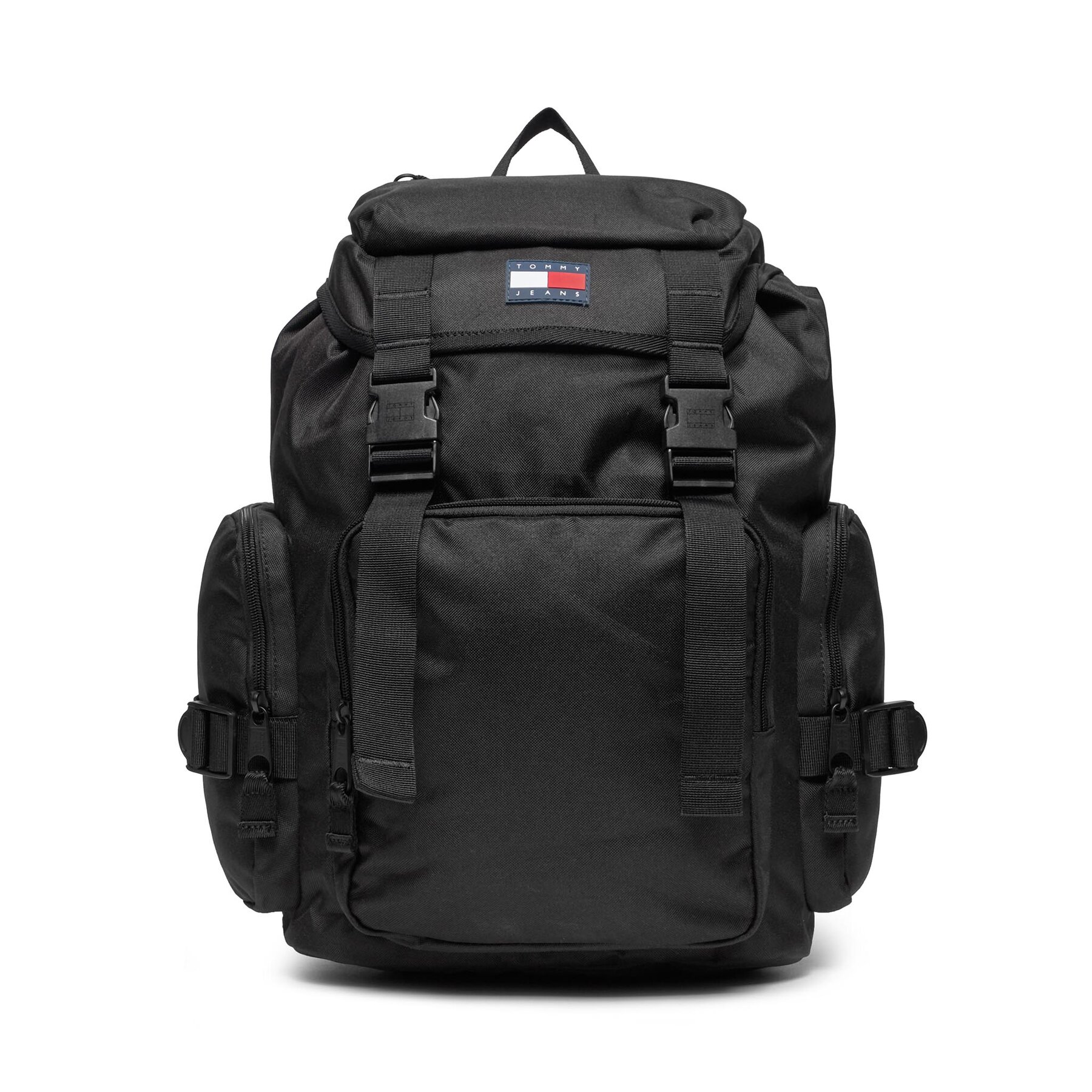 Rucksack Tommy Jeans Tjm Off Duty Flap Backpack AM0AM11951 Schwarz von Tommy Jeans