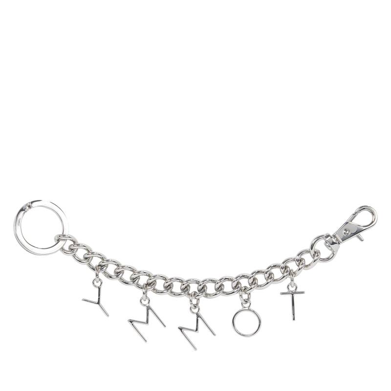 Schlüsseletui Tommy Jeans Tjw Bold Key Fob AW0AW15444 Silberfarben von Tommy Jeans