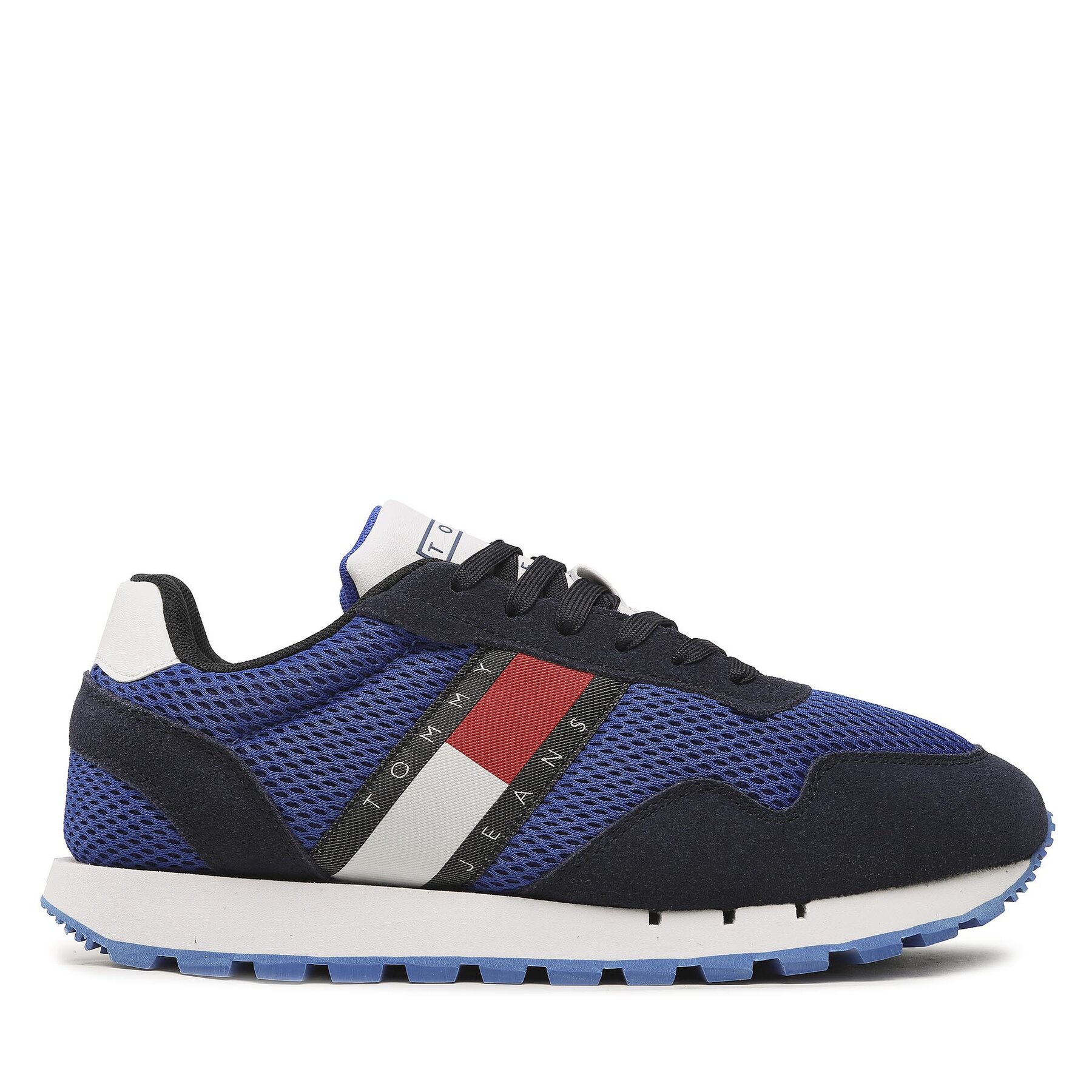 Sneakers Tommy Jeans Retro Runner Mesh EM0EM01172 Ultra Blue C66 von Tommy Jeans