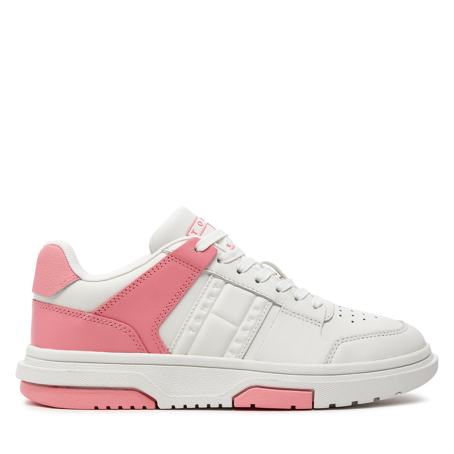 Sneakers Tommy Jeans The Brooklyn Leather EN0EN02475 Tickled Pink TIC von Tommy Jeans