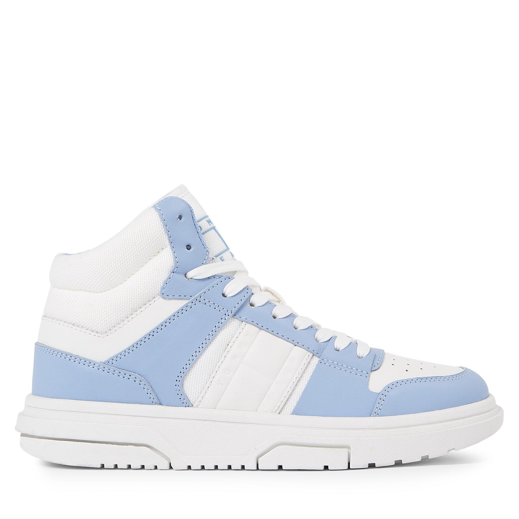 Sneakers Tommy Jeans The Brooklyn Mid Top EN0EN02561 Moderate Blue C3S von Tommy Jeans