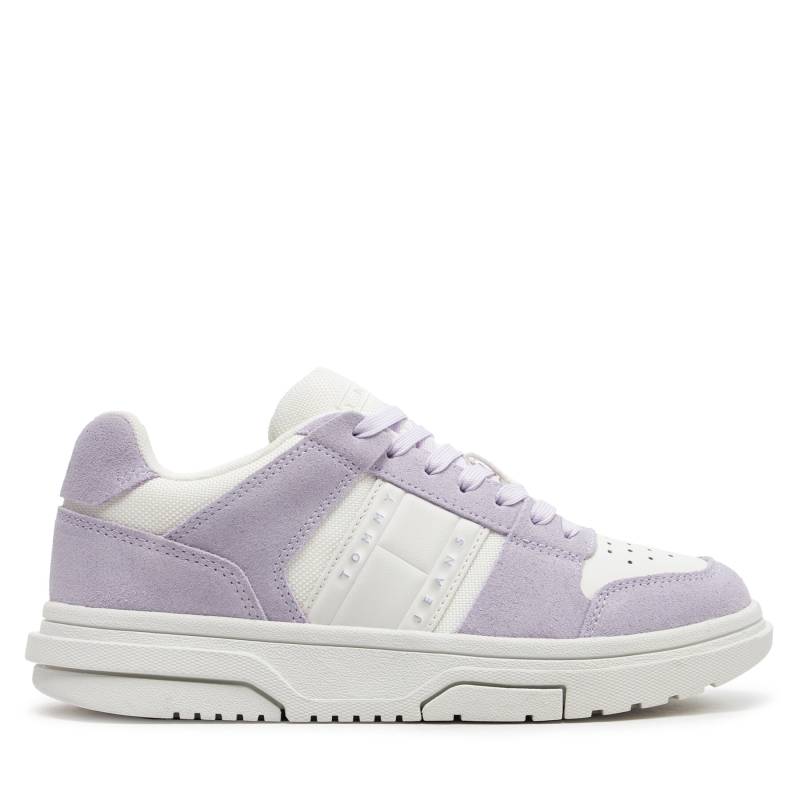 Sneakers Tommy Jeans The Brooklyn Suede EN0EN02476 Lavender Flower W06 von Tommy Jeans