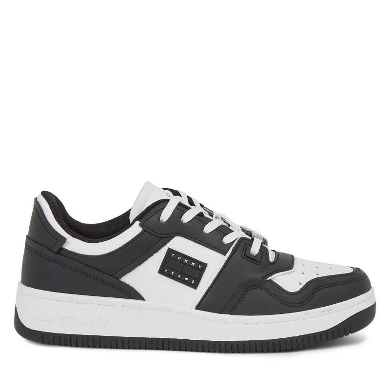 Sneakers Tommy Jeans Tjm Basket Wl EM0EM01287 Black/ White BDS von Tommy Jeans