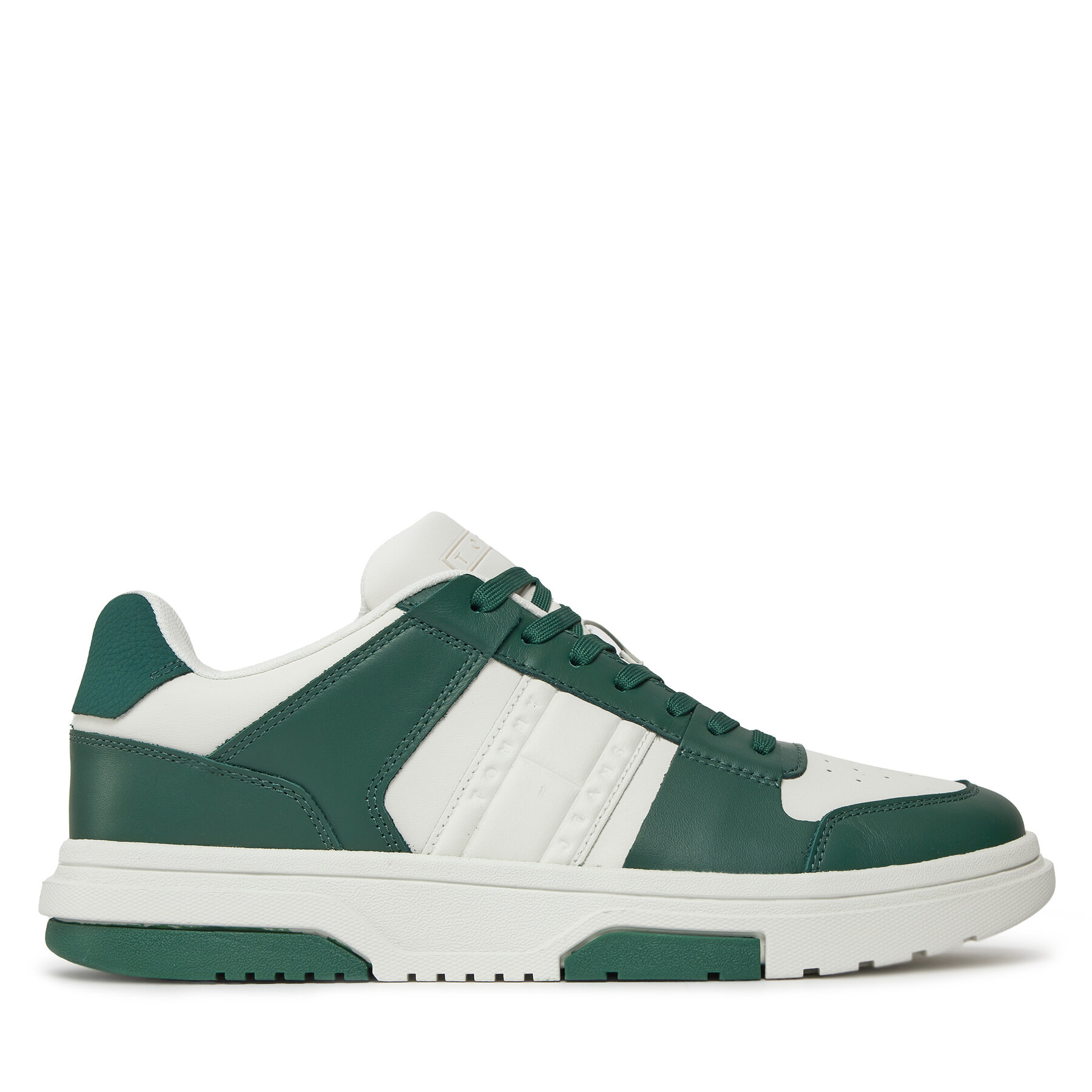 Sneakers Tommy Jeans Tjm Leather Cupsole 2.0 EM0EM01352 Court Green L4L von Tommy Jeans