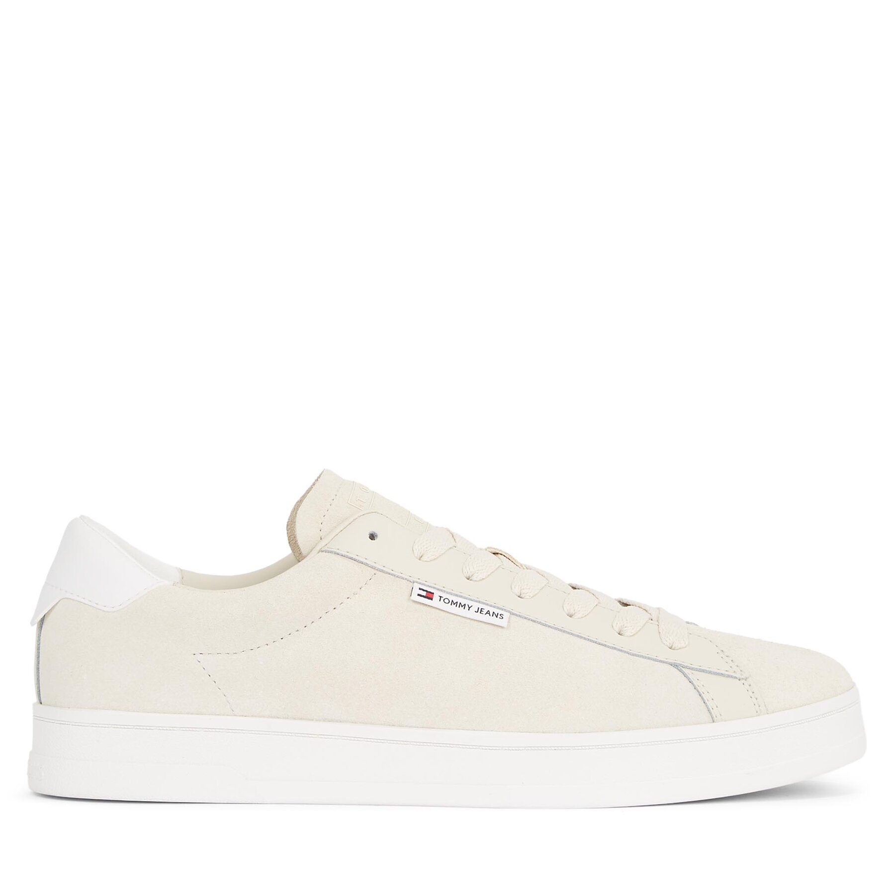 Sneakers Tommy Jeans Tjm Leather Low Cupsole Suede EM0EM01375 Newsprint ACG von Tommy Jeans