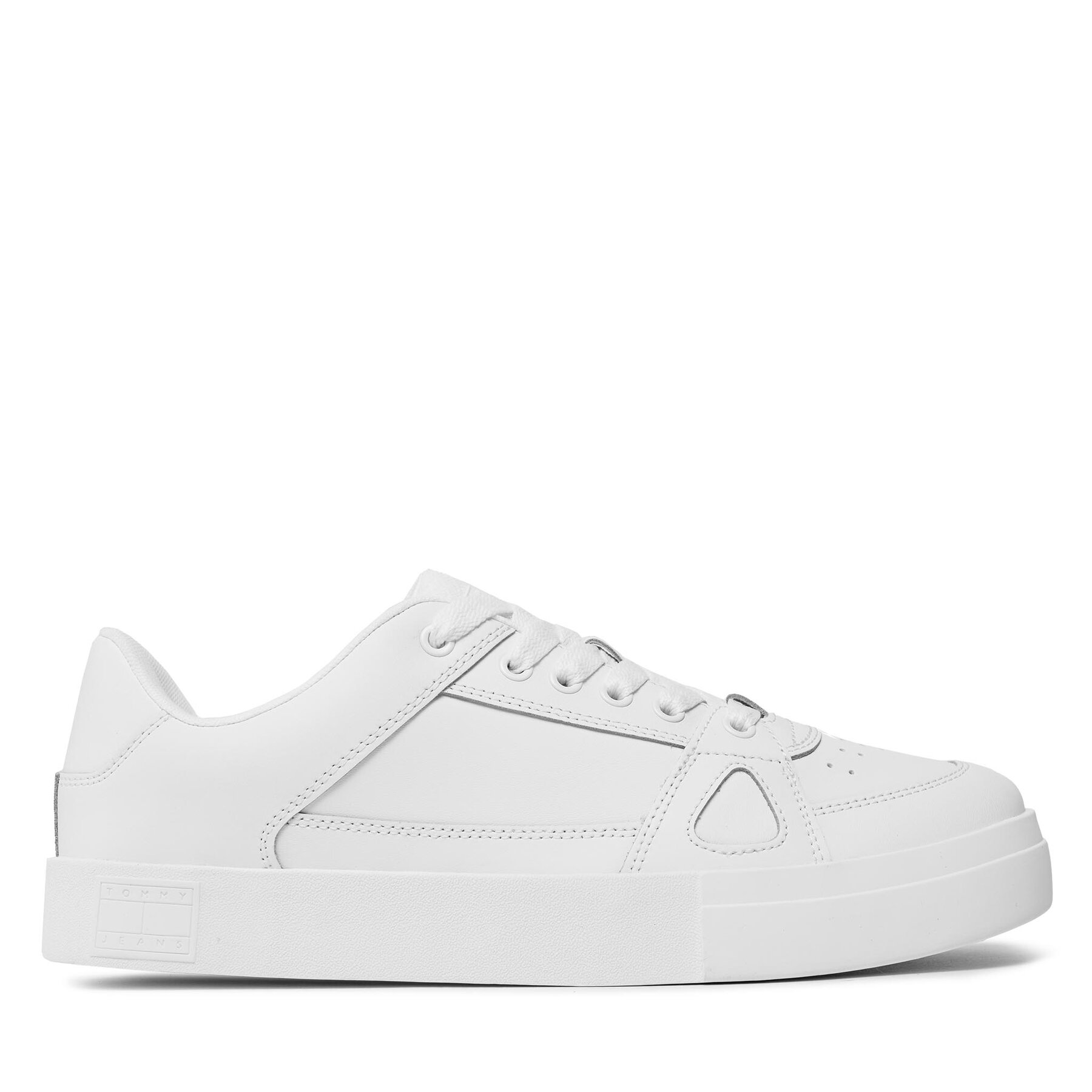 Sneakers Tommy Jeans Tjm Vulcanized Foxing Flag EM0EM01313 White YBR von Tommy Jeans