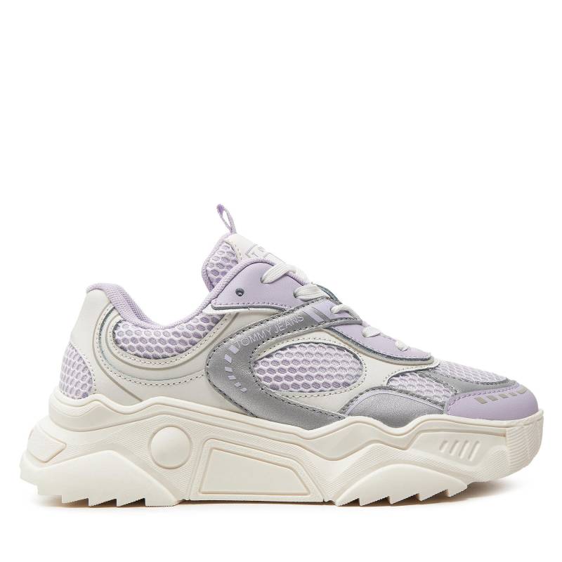 Sneakers Tommy Jeans Tjw Chunky Runner EN0EN02492 Lavender Flower W06 von Tommy Jeans