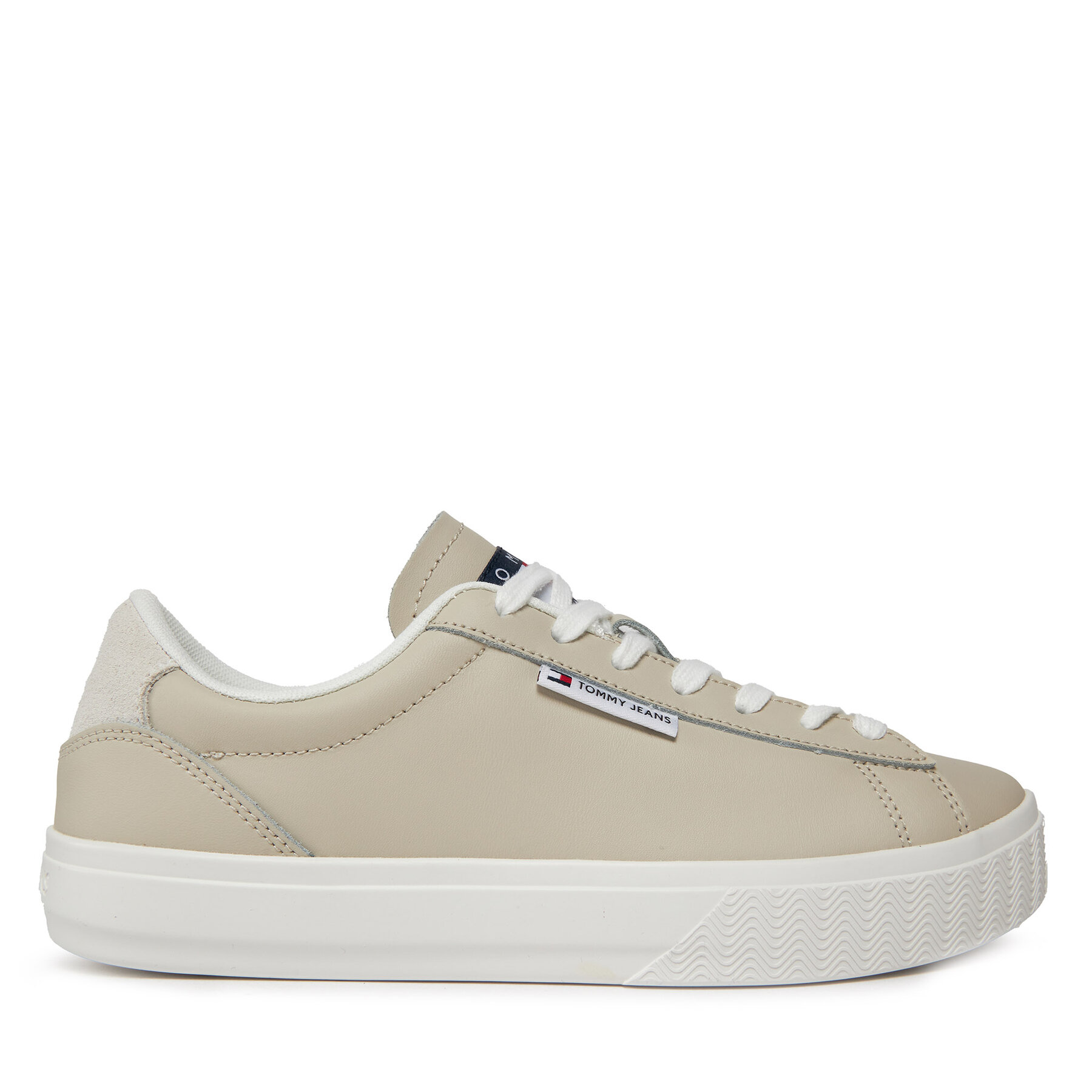 Sneakers Tommy Jeans Tjw Cupsole Sneaker Ess EN0EN02508 Bleached Stone AEV von Tommy Jeans