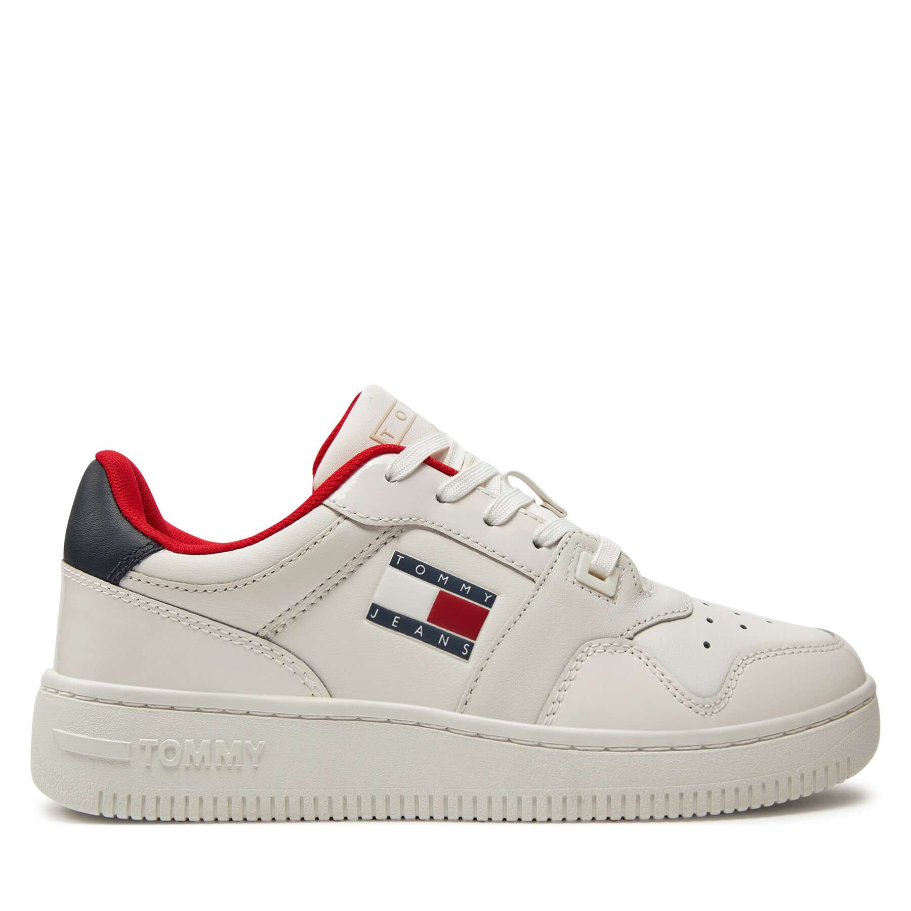 Sneakers Tommy Jeans Tjw Retro Basket EN0EN02206 Ivory/Ecru 0K4 von Tommy Jeans