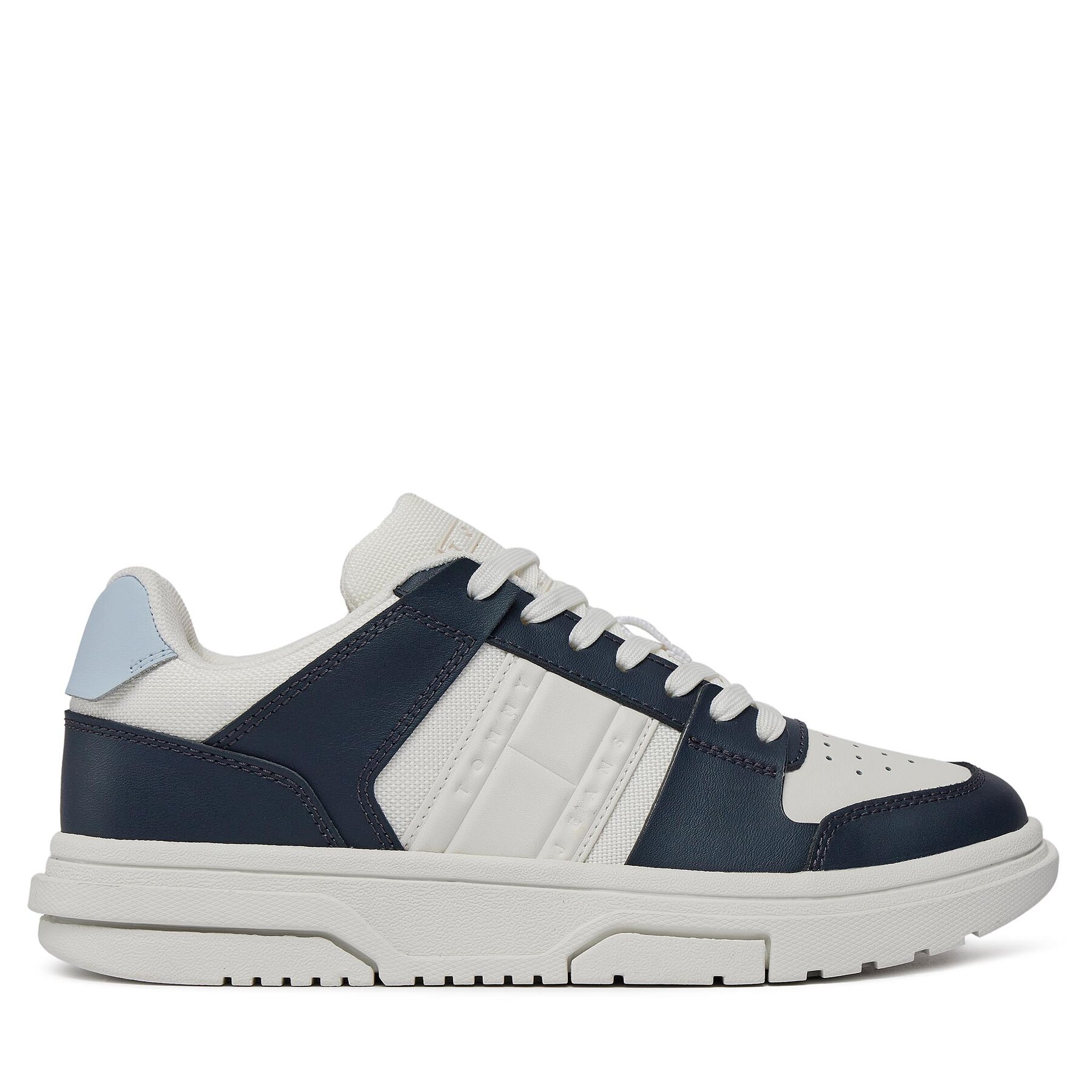 Sneakers Tommy Jeans Tjw Skate Sneaker Mat Mix EN0EN02501 Dark Night Navy C1G von Tommy Jeans