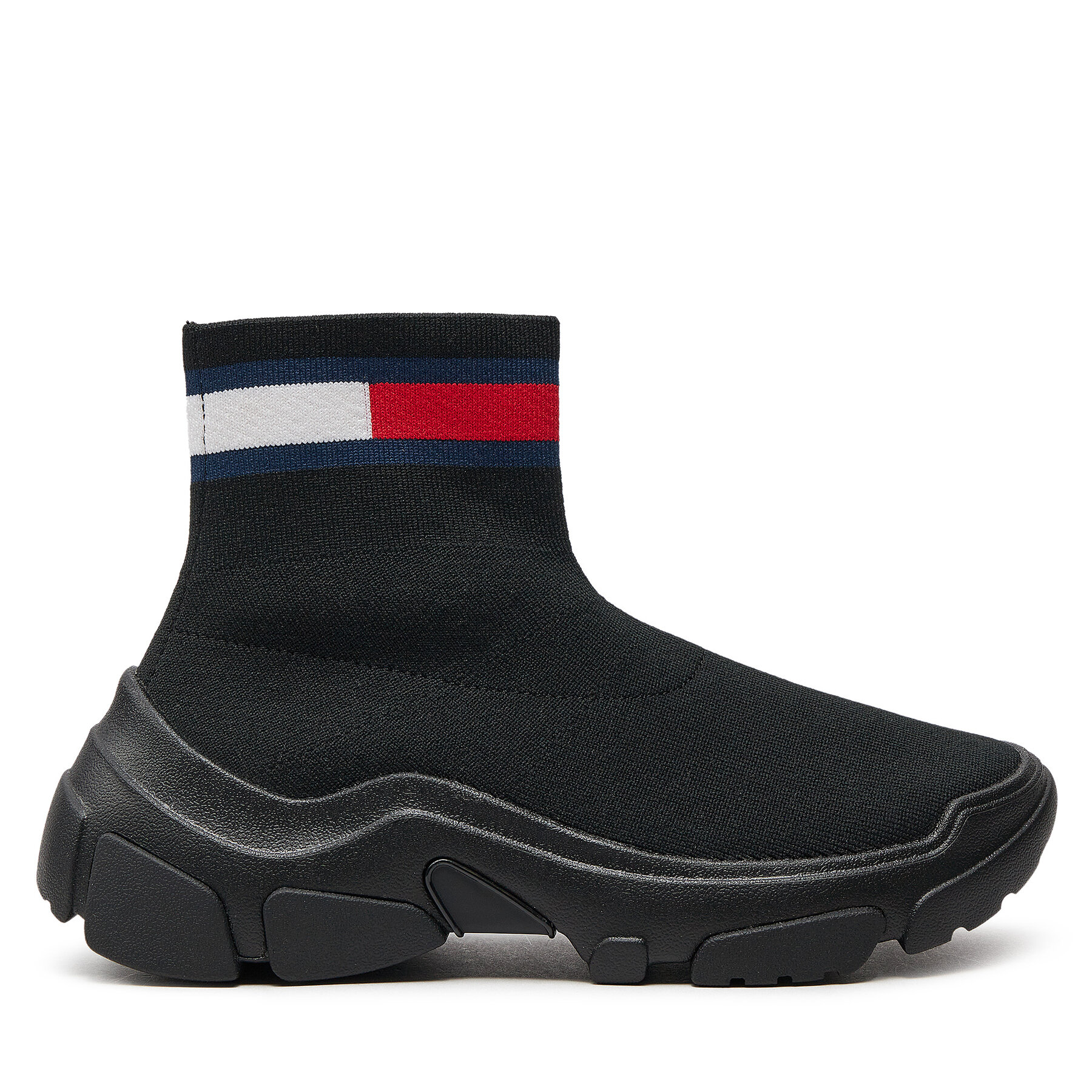 Sneakers Tommy Jeans Tjw Sock Boot EN0EN02446 Black BDS von Tommy Jeans