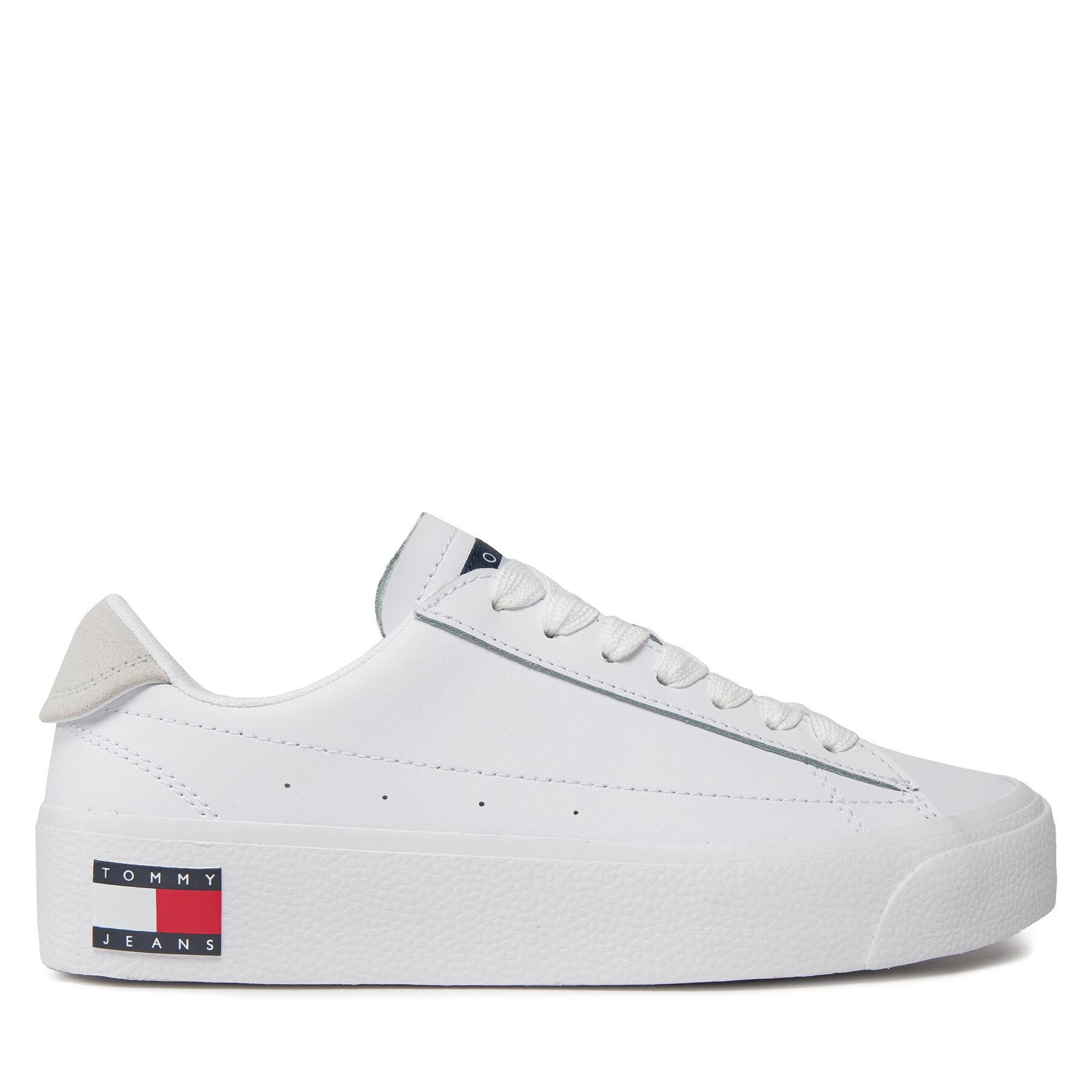 Sneakers Tommy Jeans Tjw Vulc Flatform Sneaker Ess EN0EN02509 White YBS von Tommy Jeans