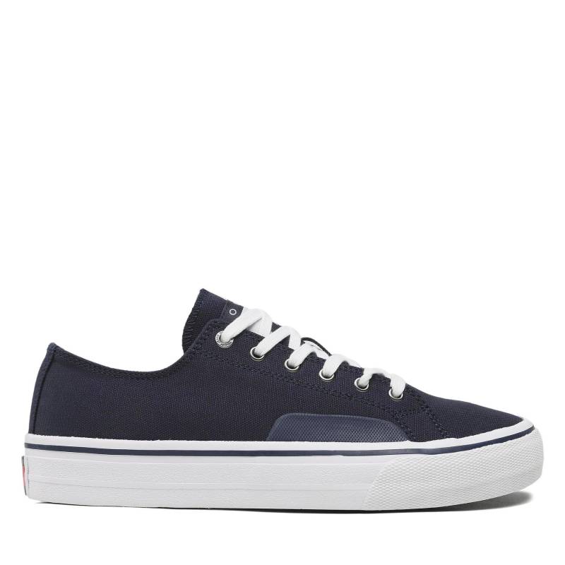 Sneakers aus Stoff Tommy Jeans Skate Canvas Ess EM0EM01175 Dunkelblau von Tommy Jeans