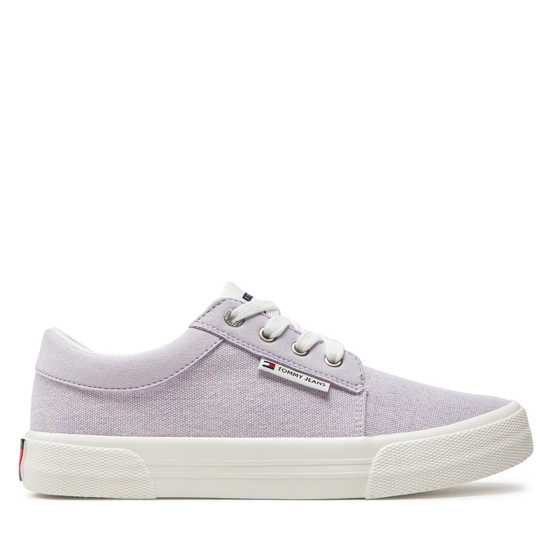 Sneakers aus Stoff Tommy Jeans Tjw Vulc Skate Derby EN0EN02494 Violett von Tommy Jeans