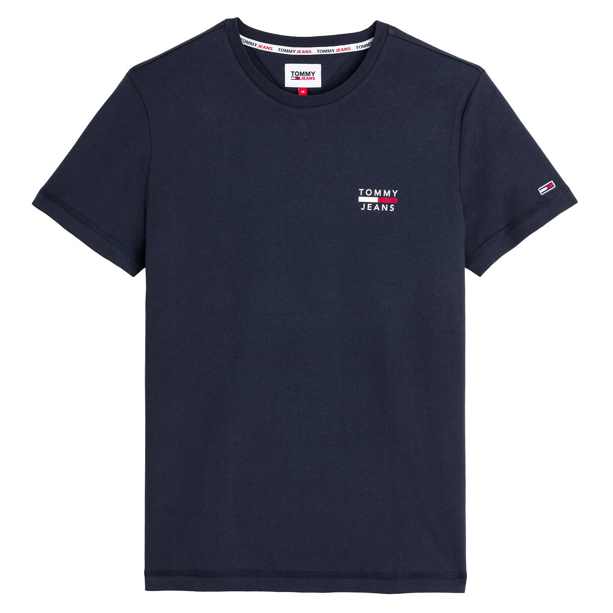 T-Shirt Chest Logo, runder Ausschnitt von Tommy Jeans