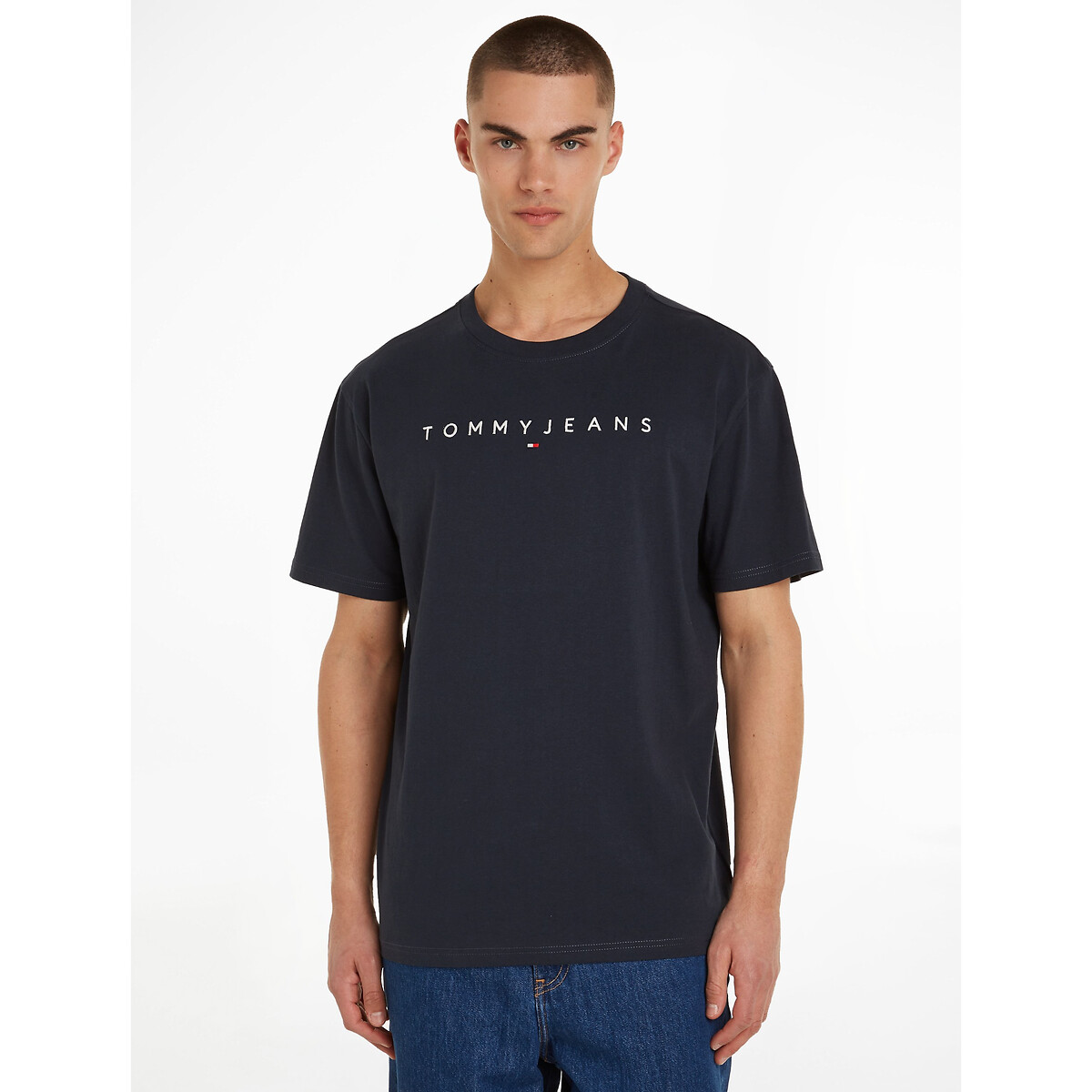 T-Shirt mit Logo-Schriftzug, Regular-Fit von Tommy Jeans