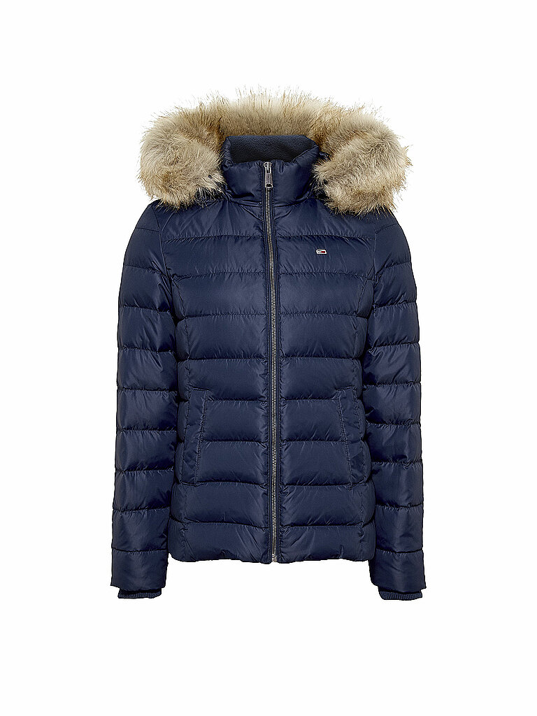 TOMMY JEANS Daunenjacke MARTINA blau | L von Tommy Jeans