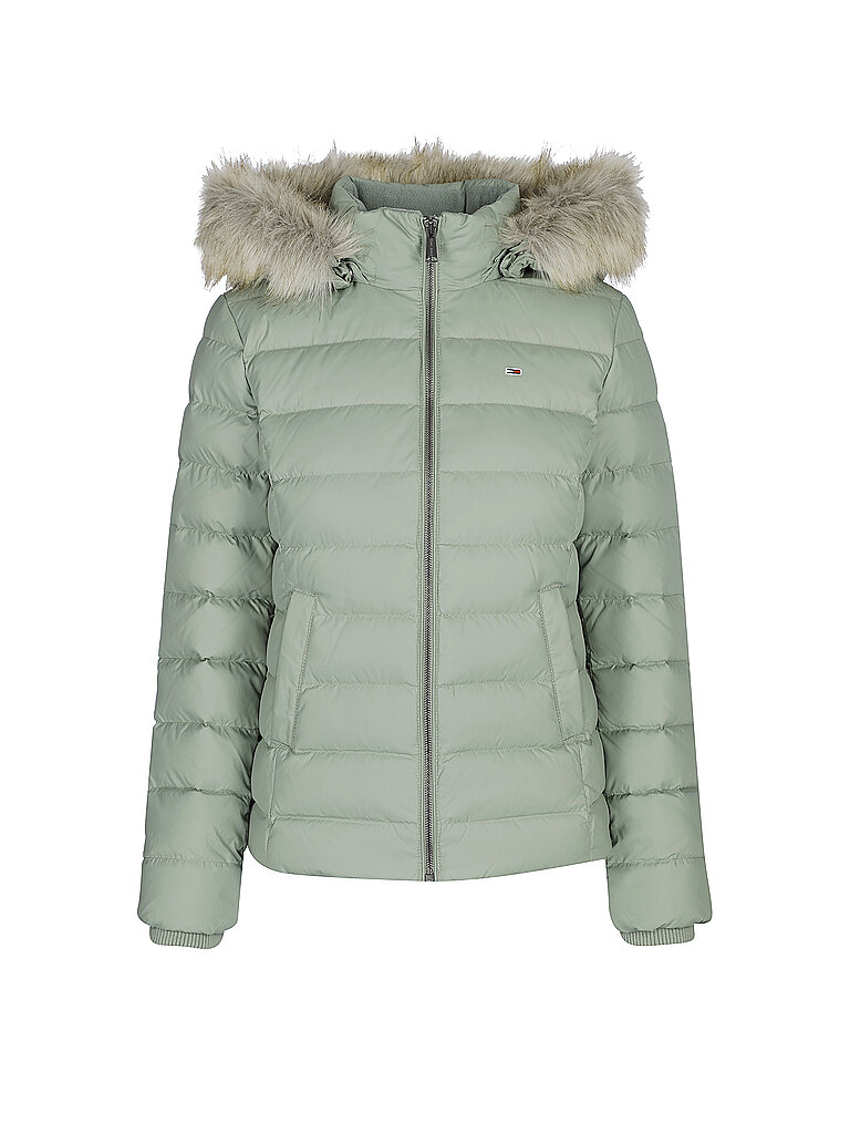 TOMMY JEANS Daunenjacke Martina grün | M von Tommy Jeans