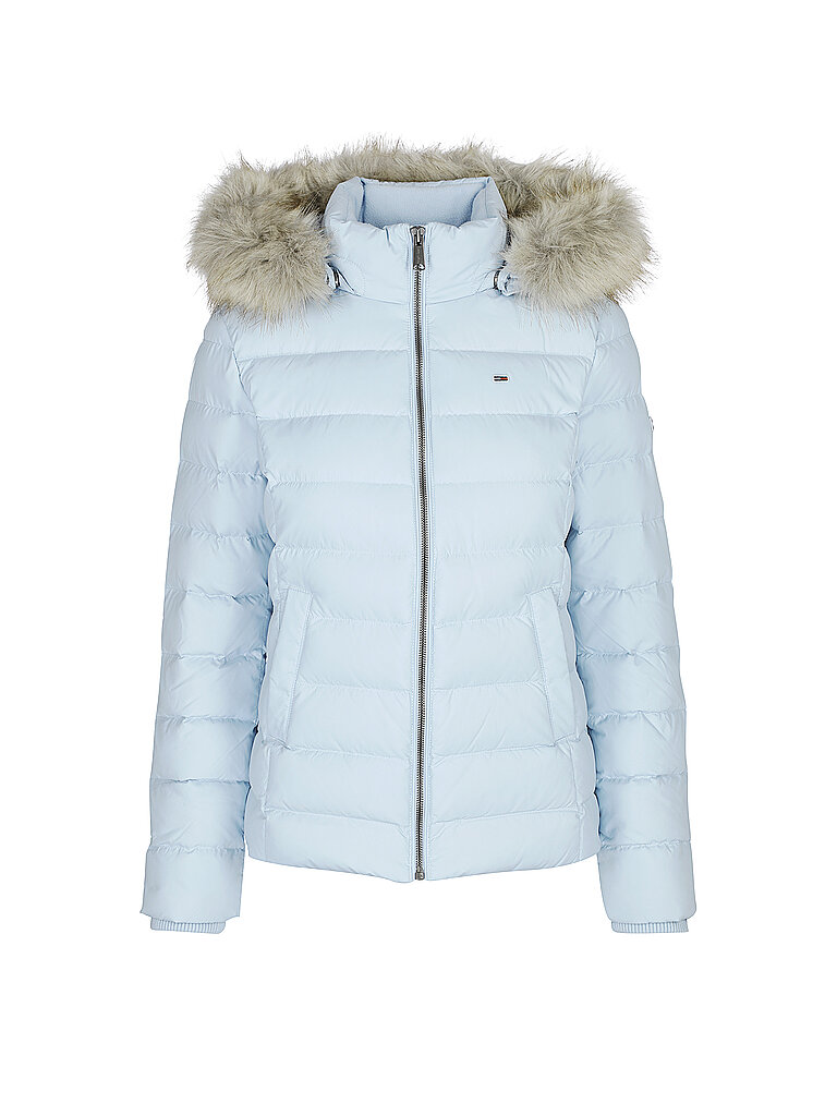 TOMMY JEANS Daunenjacke Martina hellblau | M von Tommy Jeans